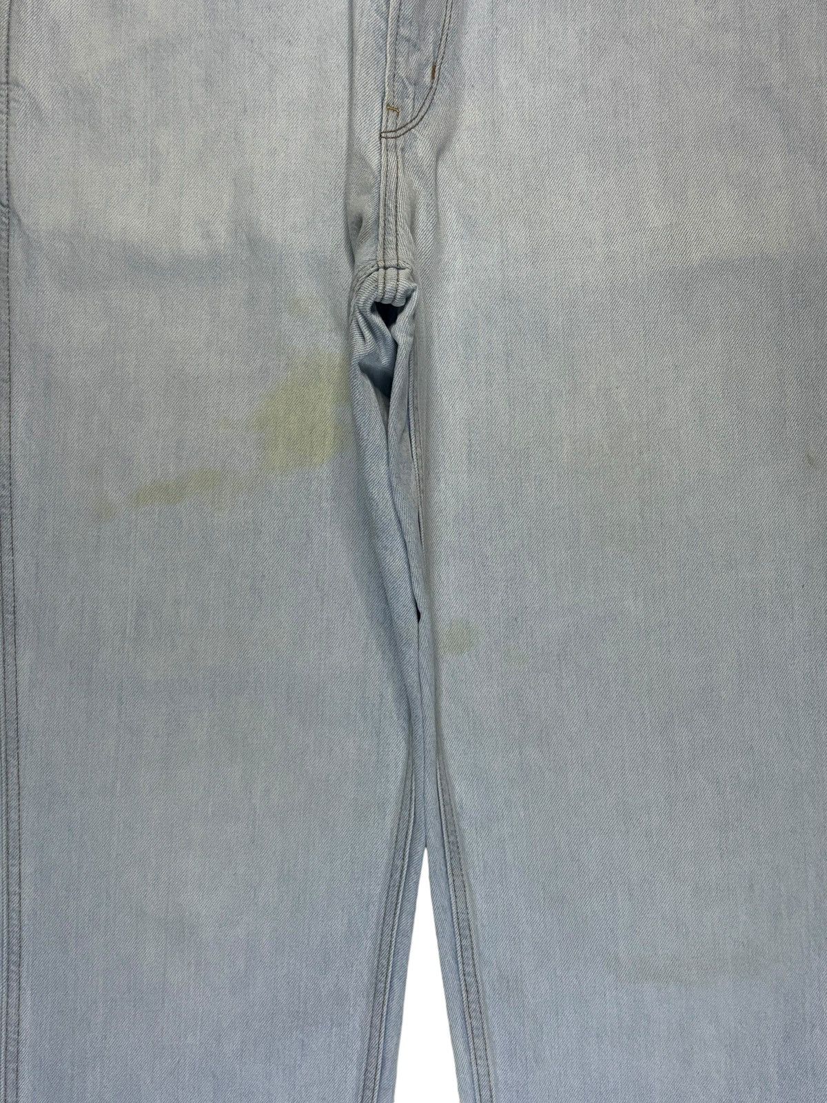 Christophe Lemaire × Japanese Brand × Uniqlo Vintage Uniqlo U Christophe Lemaire Light Wash Loose Jeans Size US 35 - 5 Thumbnail