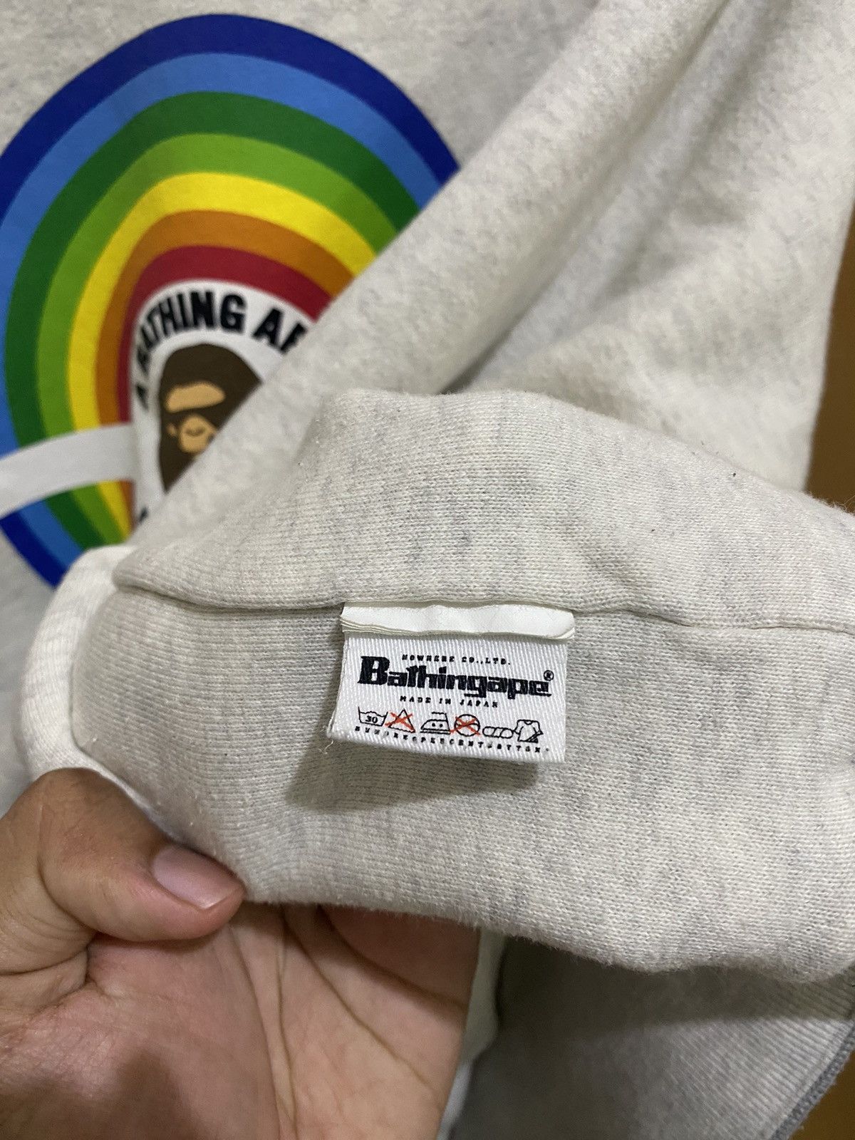 Bape × Vintage Bape Reversible Crewneck Size US L / EU 52-54 / 3 - 10 Thumbnail