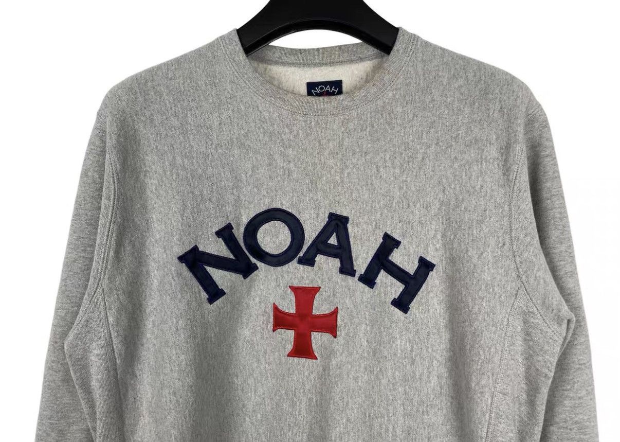 Noah Noah Embroidered Cross Pullover Hoodie J31 Size US L / EU 52-54 / 3 - 3 Thumbnail