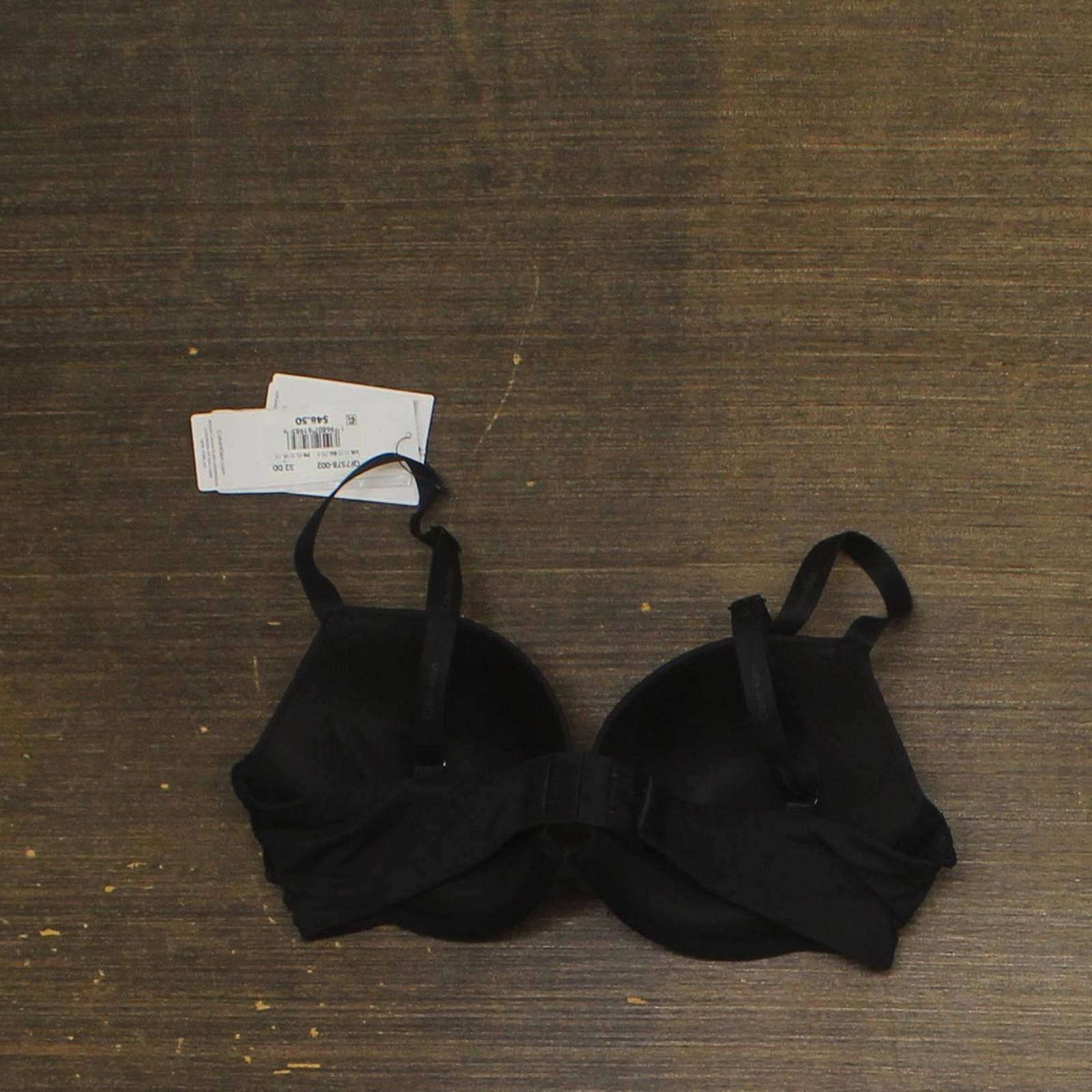 Calvin Klein Nwt Calvin Klein Womens Push Up Plunge Bra Qf7578 Black 32dd Size ONE SIZE - 2 Thumbnail