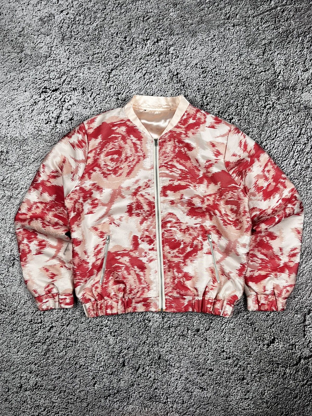 Vintage Vintage Y2K Floral Japan style bomber jacket streetwear M Size M / US 6-8 / IT 42-44 - 1 Thumbnail