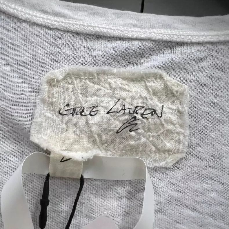 Greg Lauren greg lauren Graffiti figure round neck short sleeved shirt Size US L / EU 52-54 / 3 - 4 Thumbnail