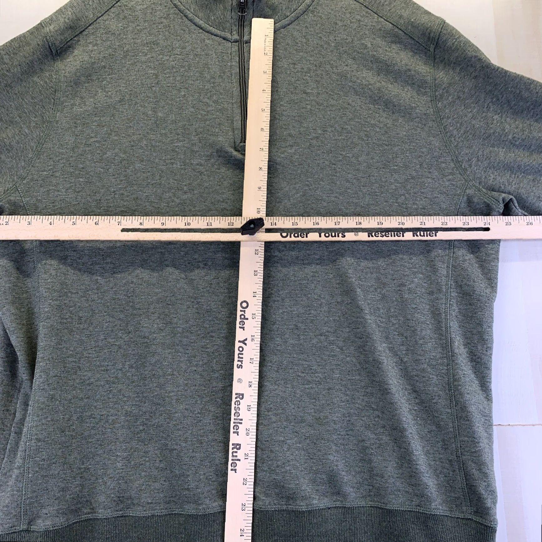 English Laundry English Laundry Mens Green 1/4 Zip Pullover Sweatshirt 2XL Sweatshirt Pullover Zip Green Mens 2XL Size US XXL / EU 58 / 5 - 2 Thumbnail