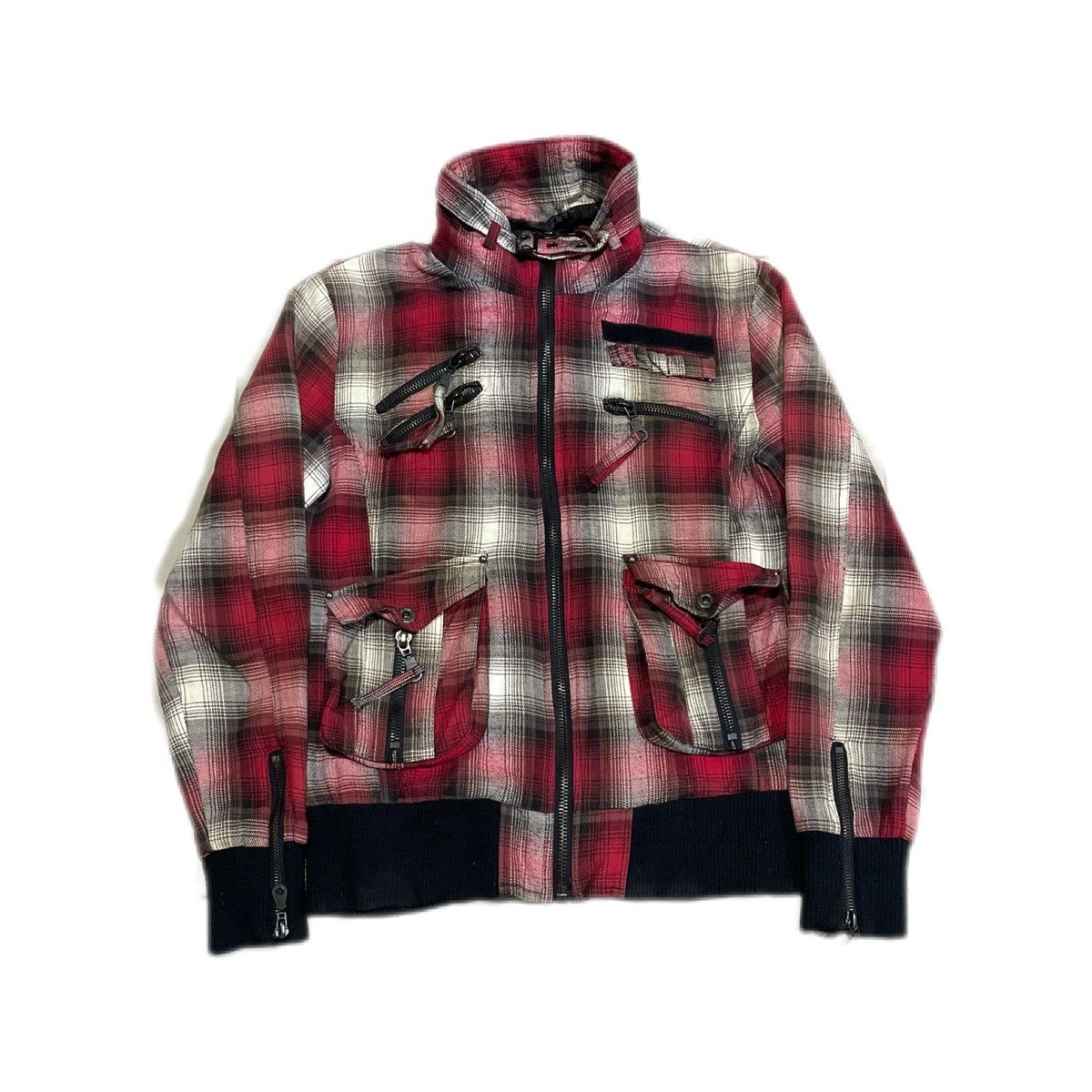 Hysteric Glamour 🔥Sick Y2K In The Attic Double Layer Jacket Hood Zipper Punk Size US L / EU 52-54 / 3 - 9 Thumbnail