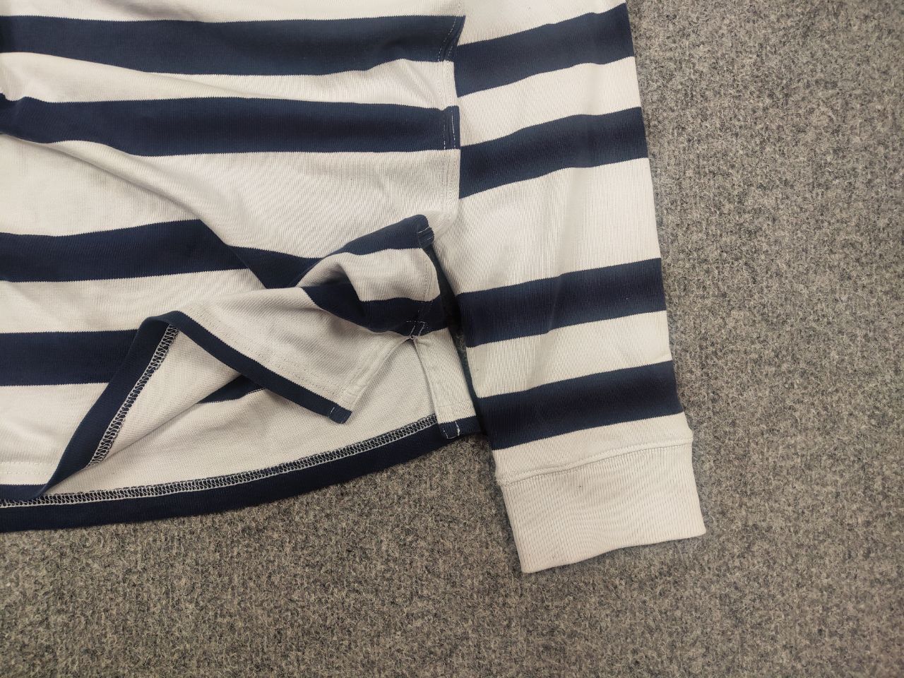 Polo Ralph Lauren Vintage 90's Polo Ralph Lauren Striped Rugby Long sleeve Size US XL / EU 56 / 4 - 9 Thumbnail