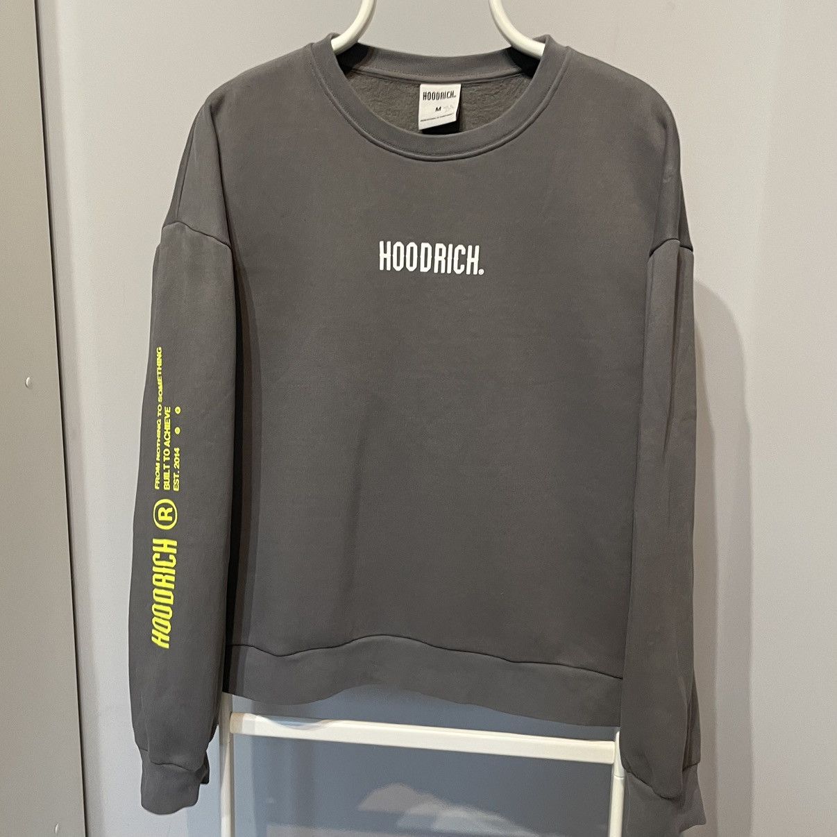 Hoodrich × Other Hoodrich Grey crewneck knitwear hoodie t-shirt streaetwear Size US M / EU 48-50 / 2 - 4 Thumbnail