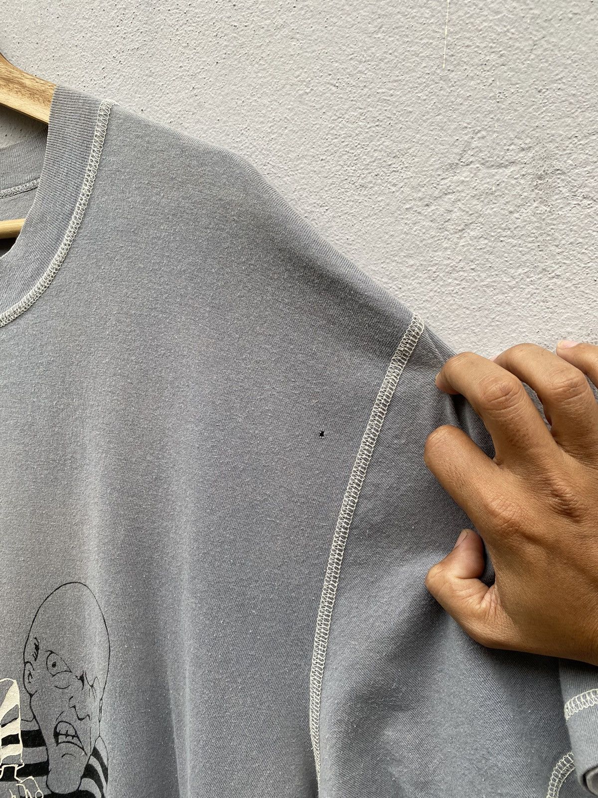 Vintage 💥RARE💥 Vintage 90s 8-Ball Streetwear/Skateboard Tee Size US XL / EU 56 / 4 - 11 Thumbnail