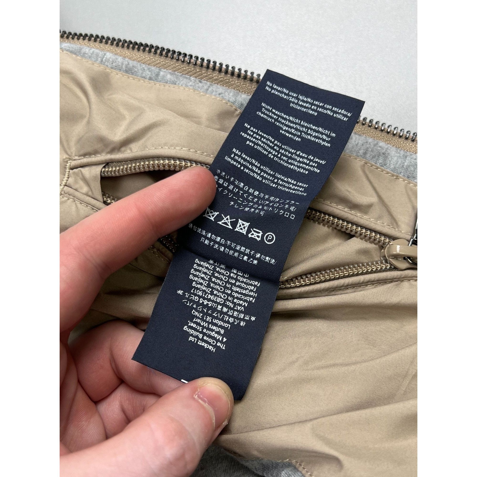 Hackett Hackett Technical Fabrics Shower Resistant Jacket (Y0770) Size US S / EU 44-46 / 1 - 8 Thumbnail