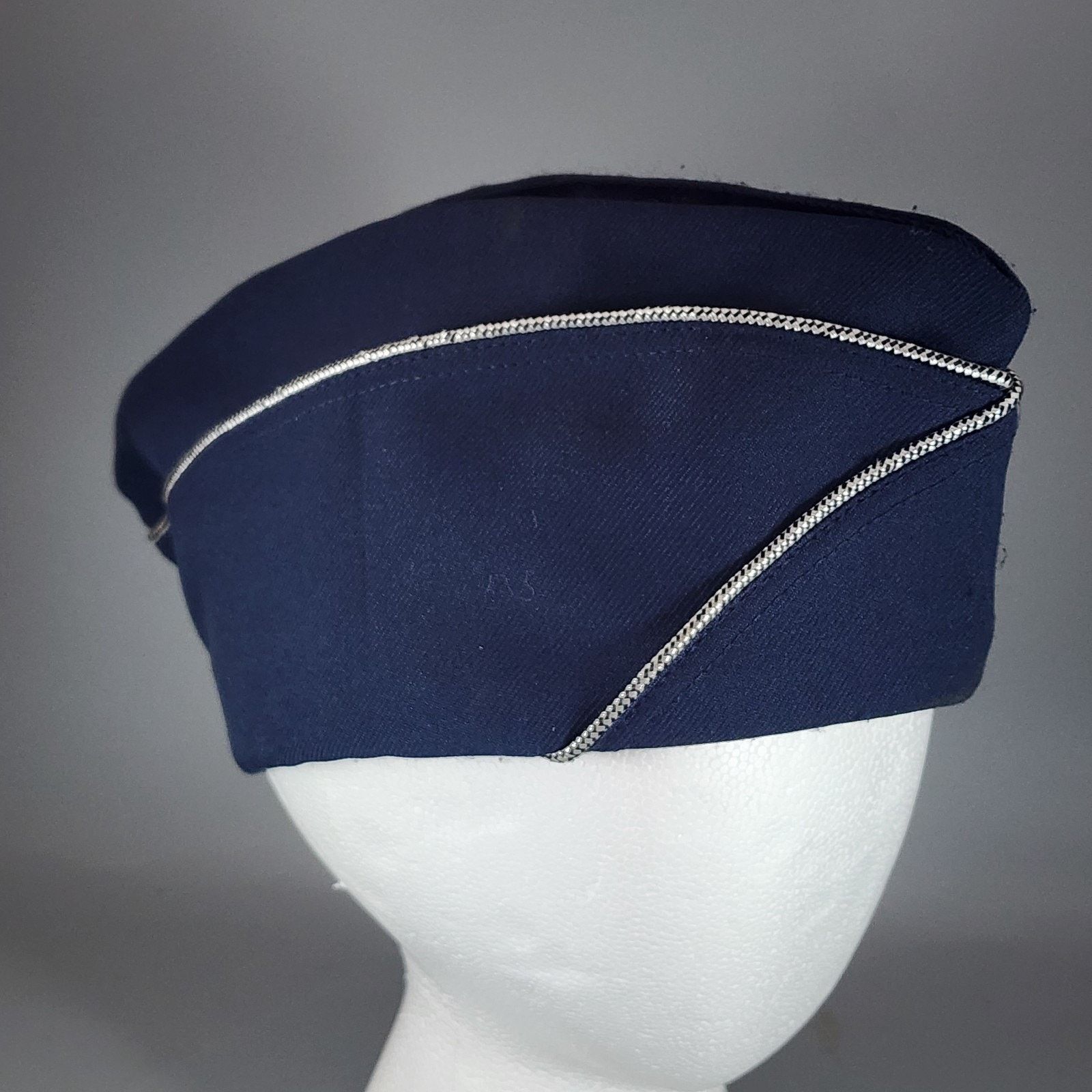 Other Flight Ace Garrison Cap Blue 7-1/8 w/Captain Shoulder Board Size ONE SIZE - 6 Thumbnail