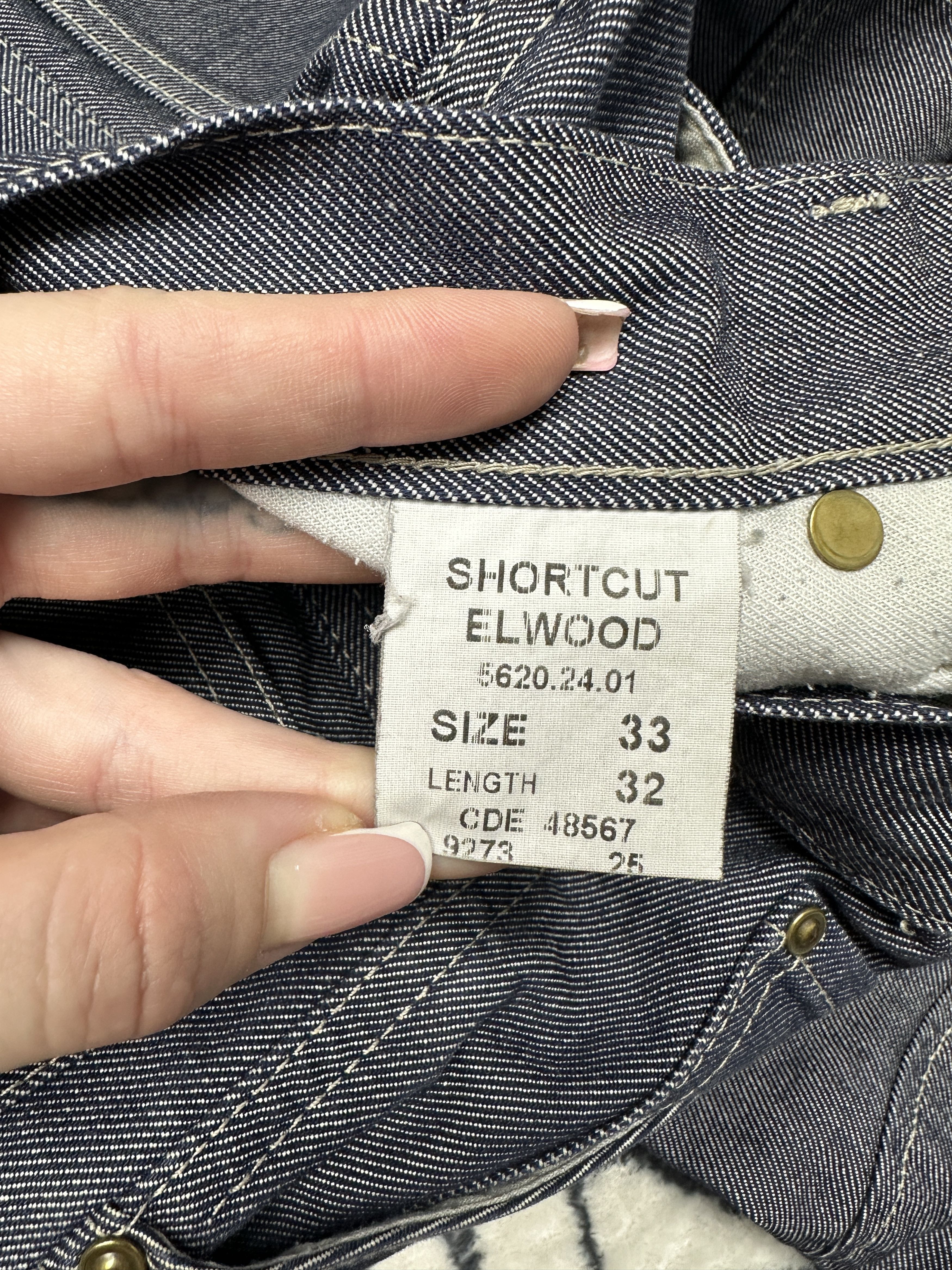 G-Star G Star Raw Shortcut Elwood Denim Pants Double Knee Jeans Size US 33 - 3 Thumbnail
