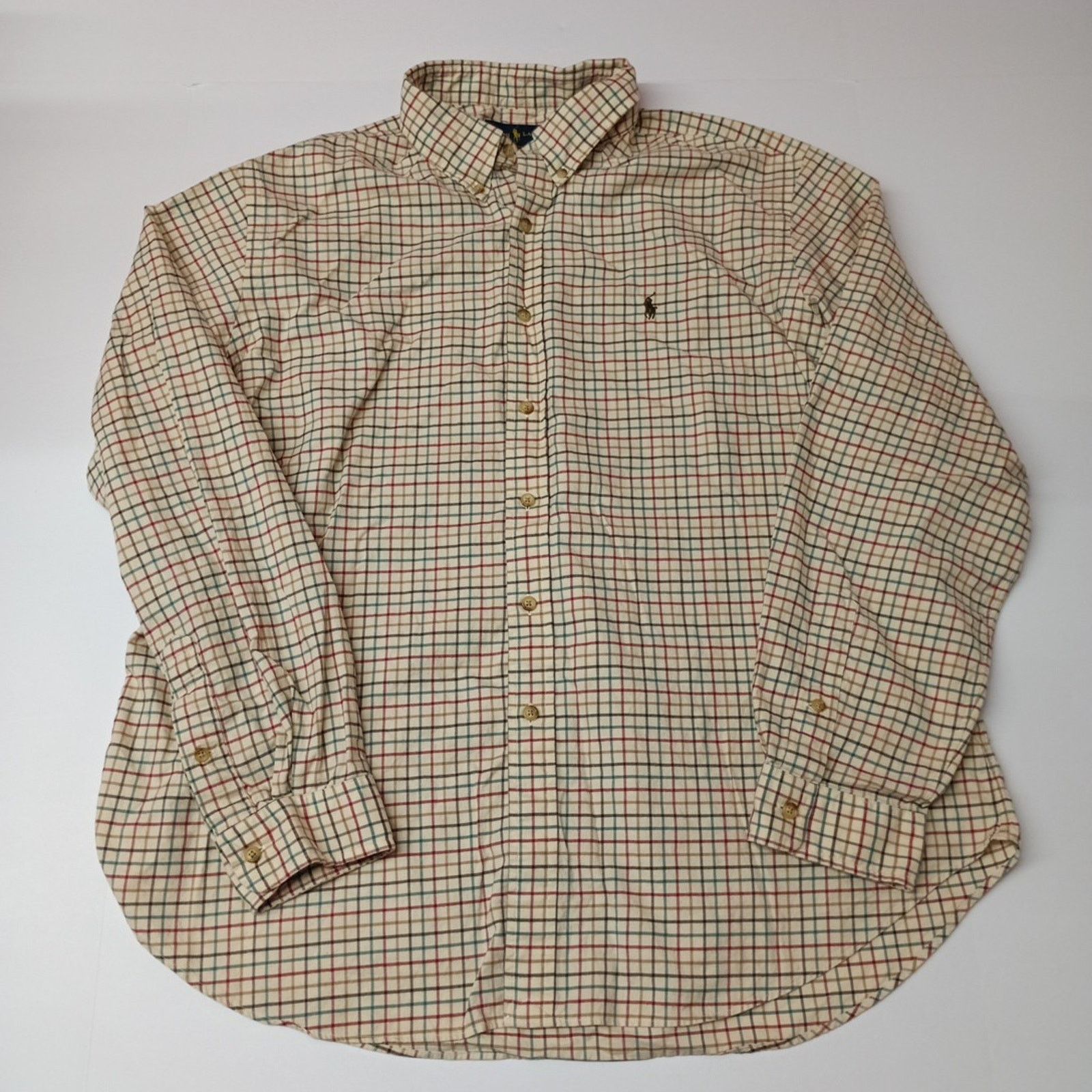 Ralph Lauren Ralph Lauren Shirt Men's Size 2XL Beige Multi Check Classic Size US XXL / EU 58 / 5 - 1 Thumbnail