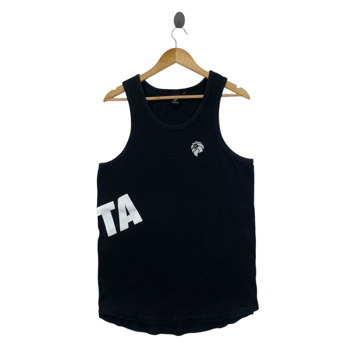 Vintage NESTA REGGAE Music Is Life Embroidered Sleeveless Tank Shirt Size US XL / EU 56 / 4 - 1 Thumbnail