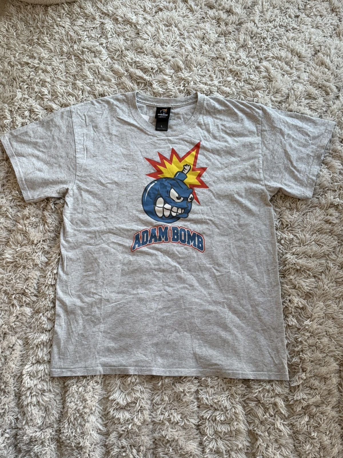 The Hundreds Vintage The Hundreds Adam Bomb Grey T-Shirt Size US L / EU 52-54 / 3 - 1 Thumbnail