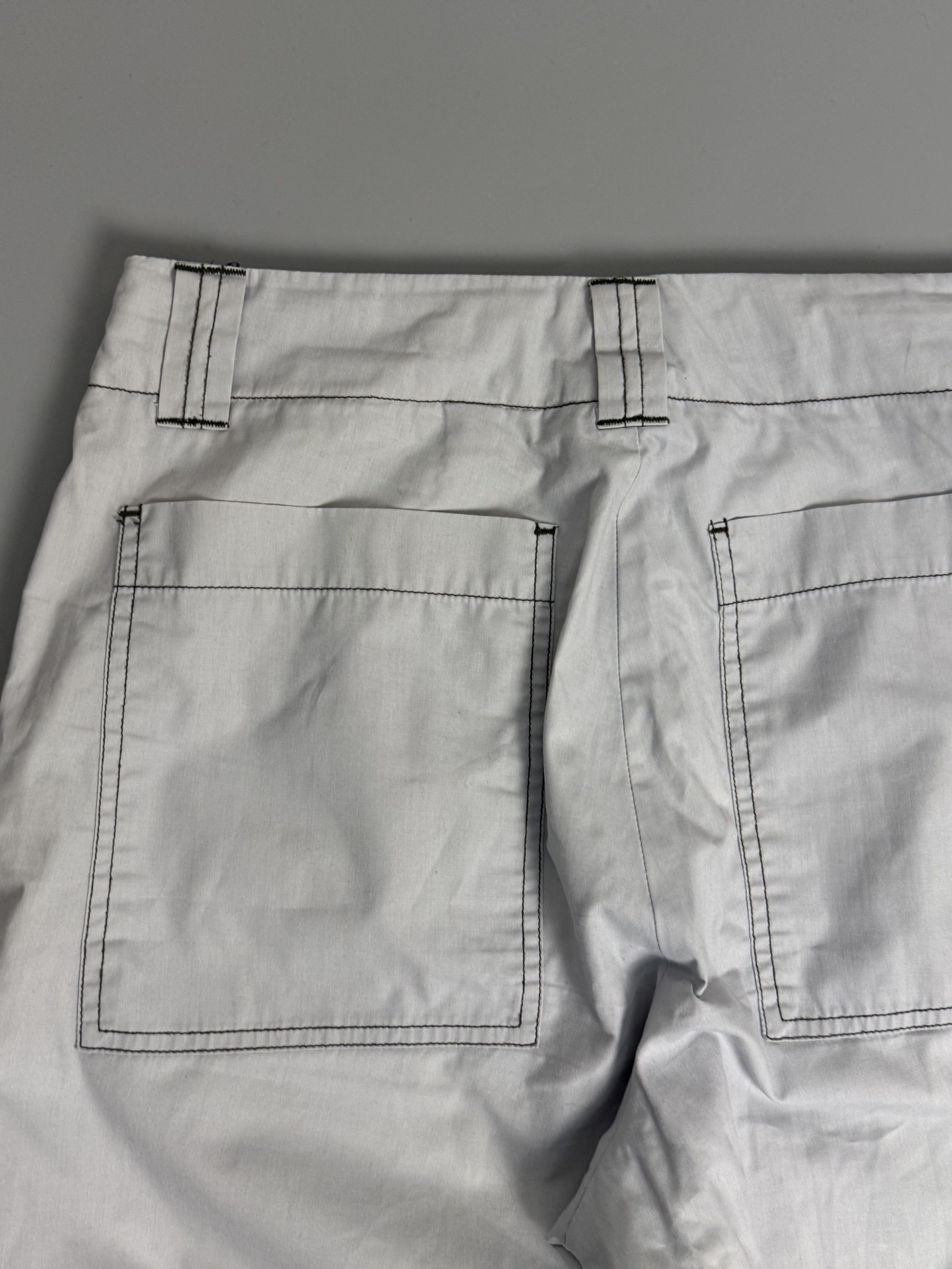 Marithe + Francois Girbaud Vintage baggy parachute MFG printed cargo pants Size US 29 - 6 Thumbnail