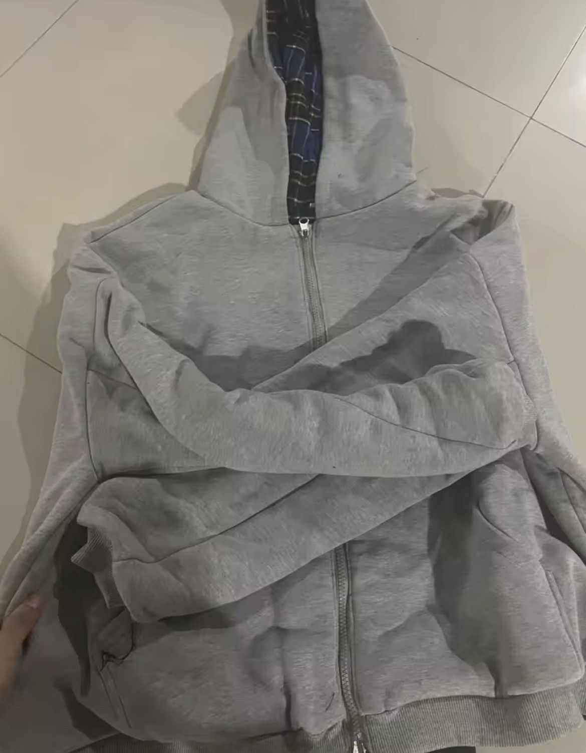 Other Gray and blue zip up Size US L / EU 52-54 / 3 - 3 Thumbnail