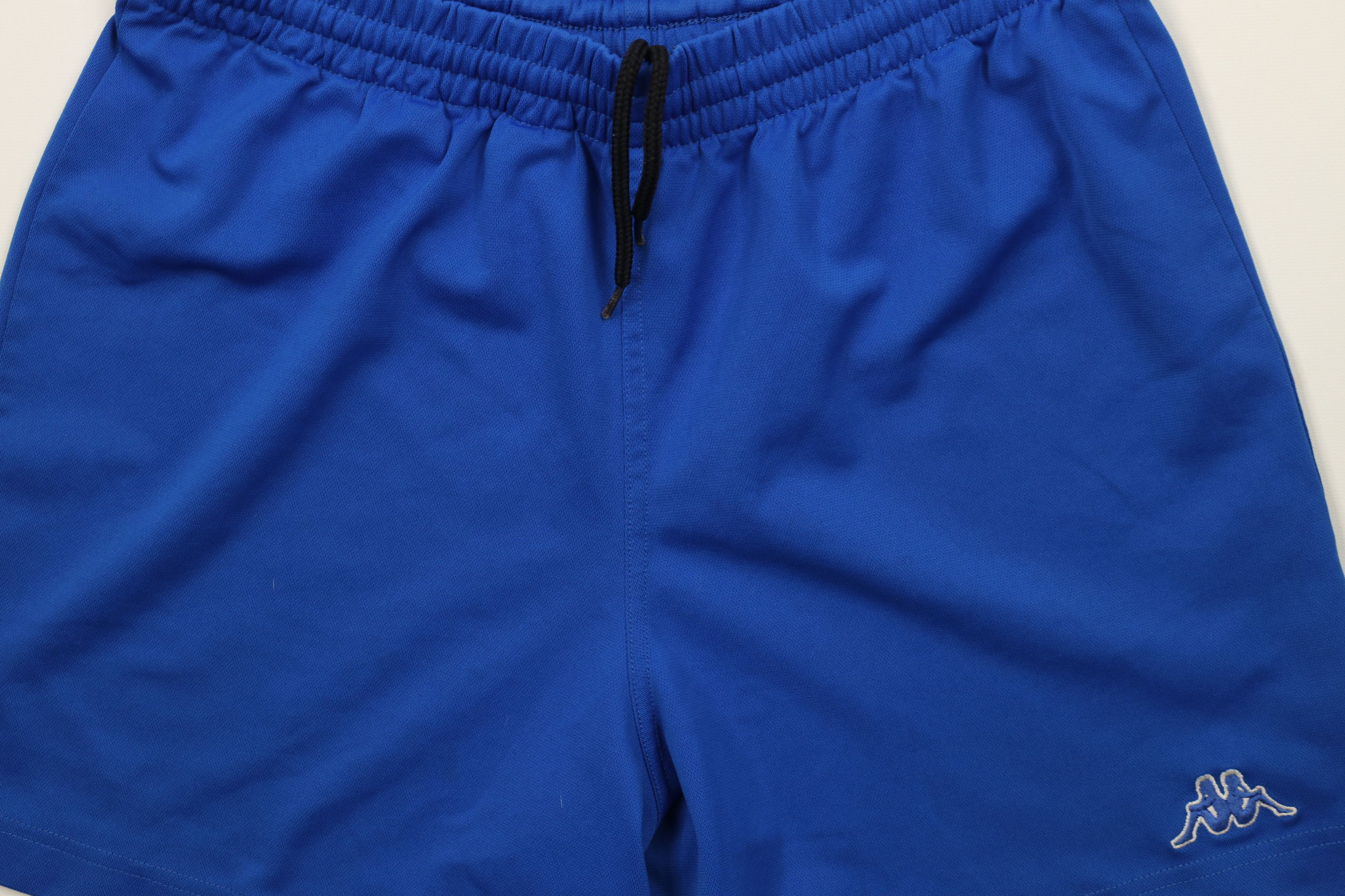 Kappa × Vintage Vintage 90s Kappa Running Jogging Soccer Shorts Blue Size US 32 / EU 48 - 3 Thumbnail