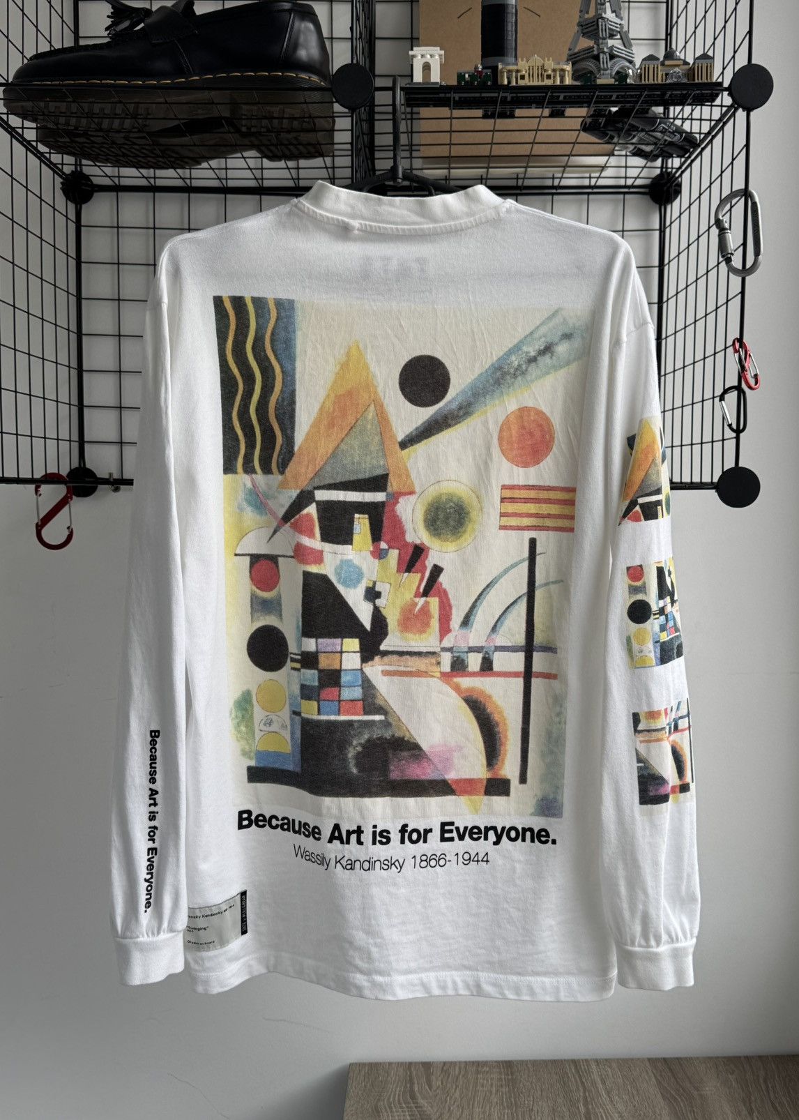 Vintage Vintage Wassily Kandinsky Art Long Sleeve Size US M / EU 48-50 / 2 - 1 Thumbnail