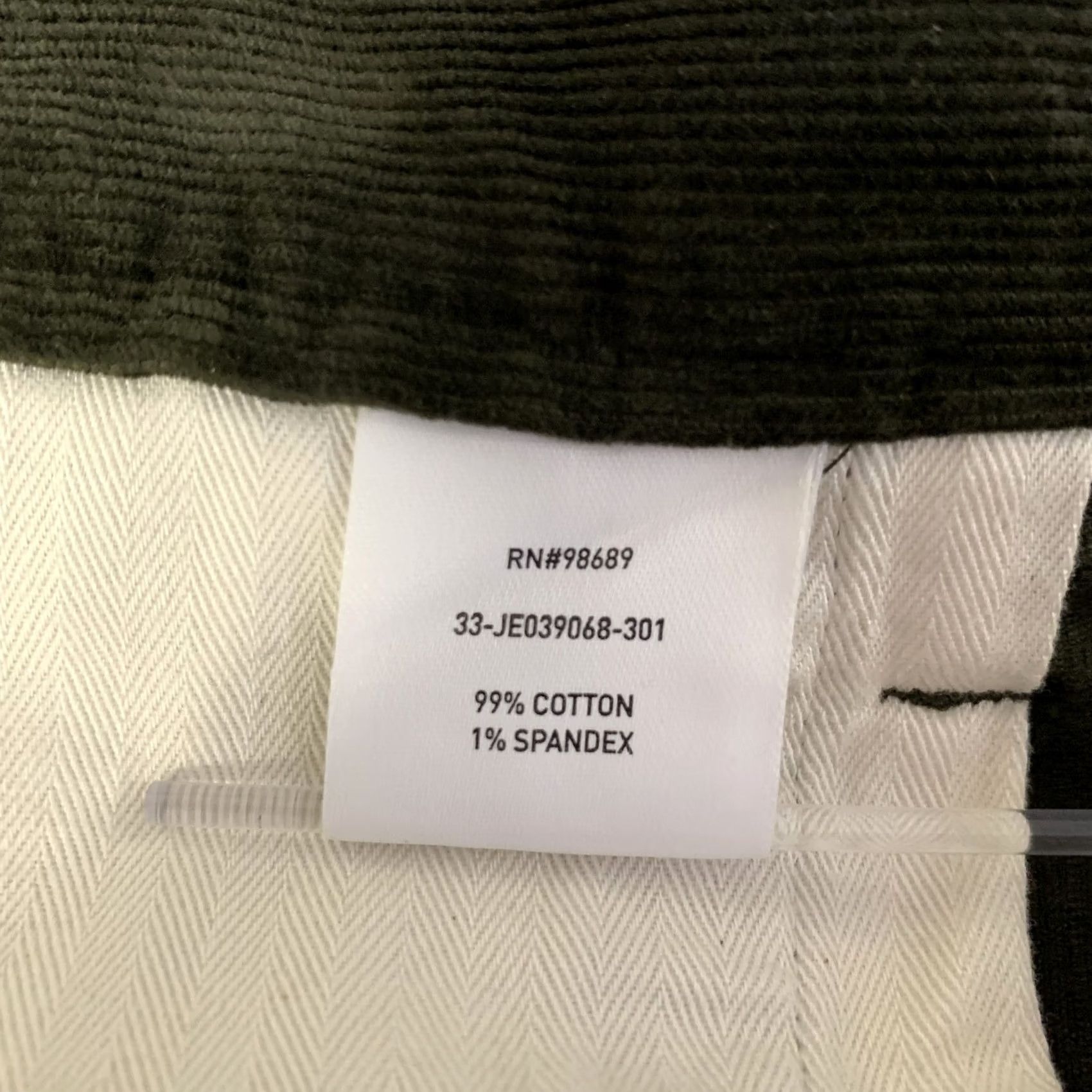 Todd Snyder TODD SNYDER Green Olive Corduroy Cotton Blend Pants Men Size 36 Size US 36 / EU 52 - 6 Thumbnail