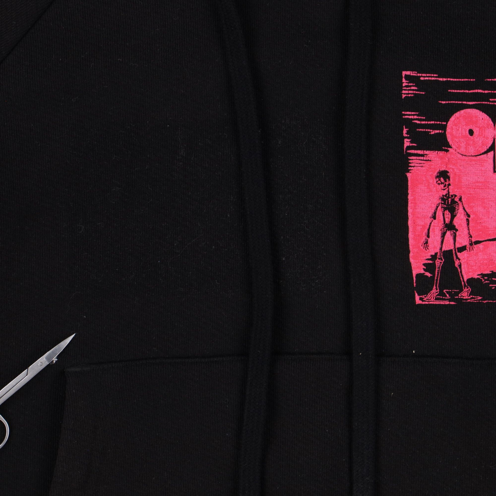 Off-White Black Floating Skulls Double Sleeve Oversized Hoodie Size US M / EU 48-50 / 2 - 5 Thumbnail