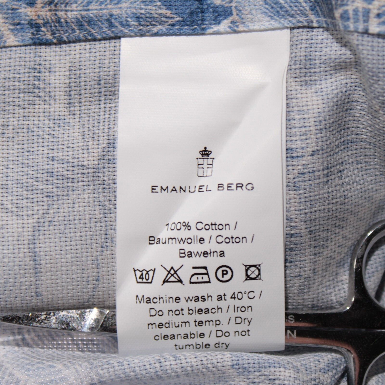 Other Emanuel Berg New with tags Shirt Size L US In Blue Size US L / EU 52-54 / 3 - 9 Thumbnail