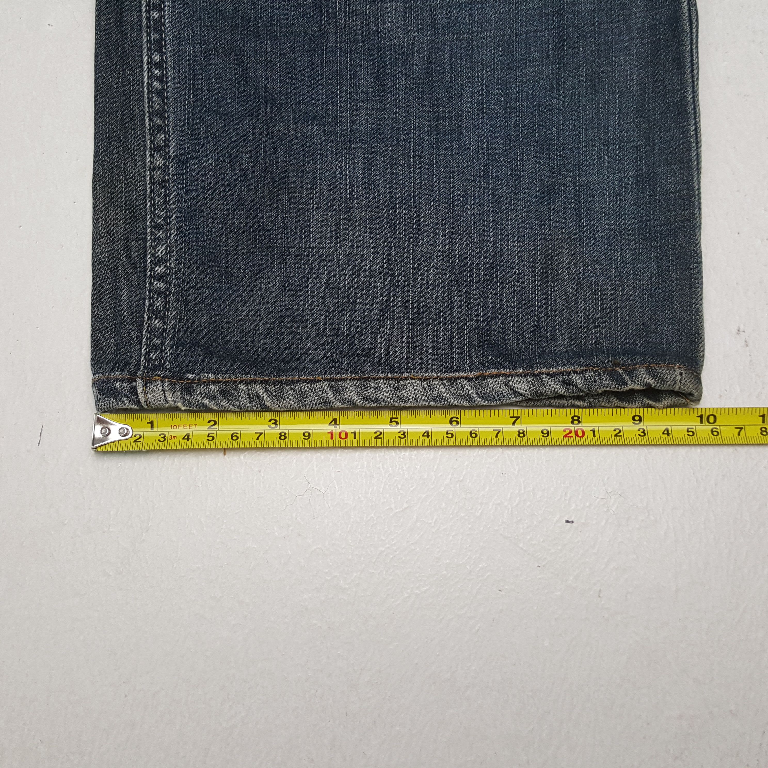 Evisu Evisu x Puma Japanese Brand Custom Daicock Jeans RR27 Size US 34 / EU 50 - 11 Thumbnail