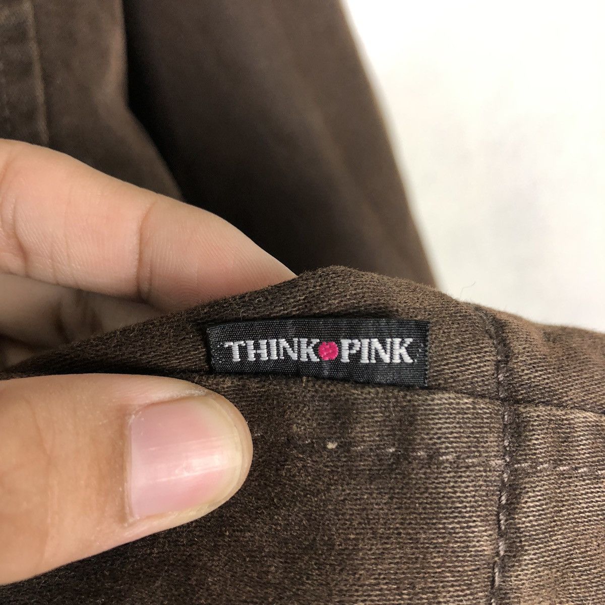 Japanese Brand 🔥Vintage Biker Jacket Think Pink Mink Fur Collar Size US L / EU 52-54 / 3 - 18 Thumbnail