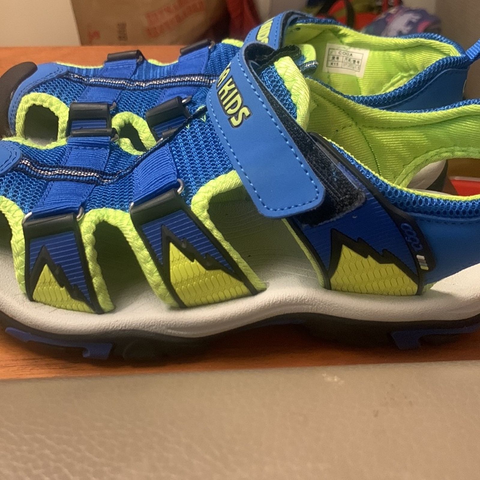 Vintage Coga kids water sandals beach sport summer sandals Size US 5 / IT 35 - 4 Thumbnail