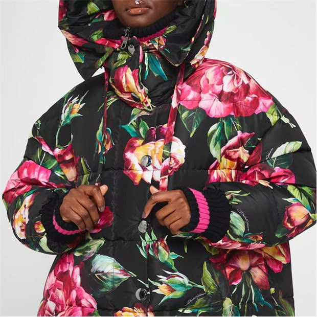Dolce & Gabbana o1g2r1mq1024 Padded Coat in Multicolor Size XS / US 0-2 / IT 36-38 - 3 Thumbnail