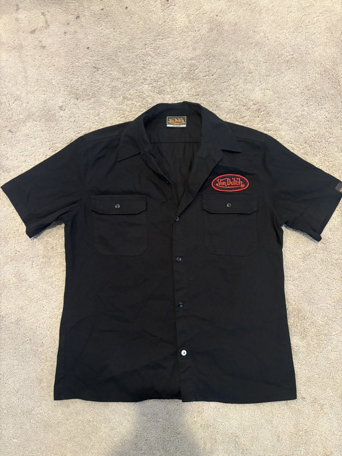 Von Dutch Von Dutch Mechanic Tee Button Up Size US M / EU 48-50 / 2 - 1 Thumbnail