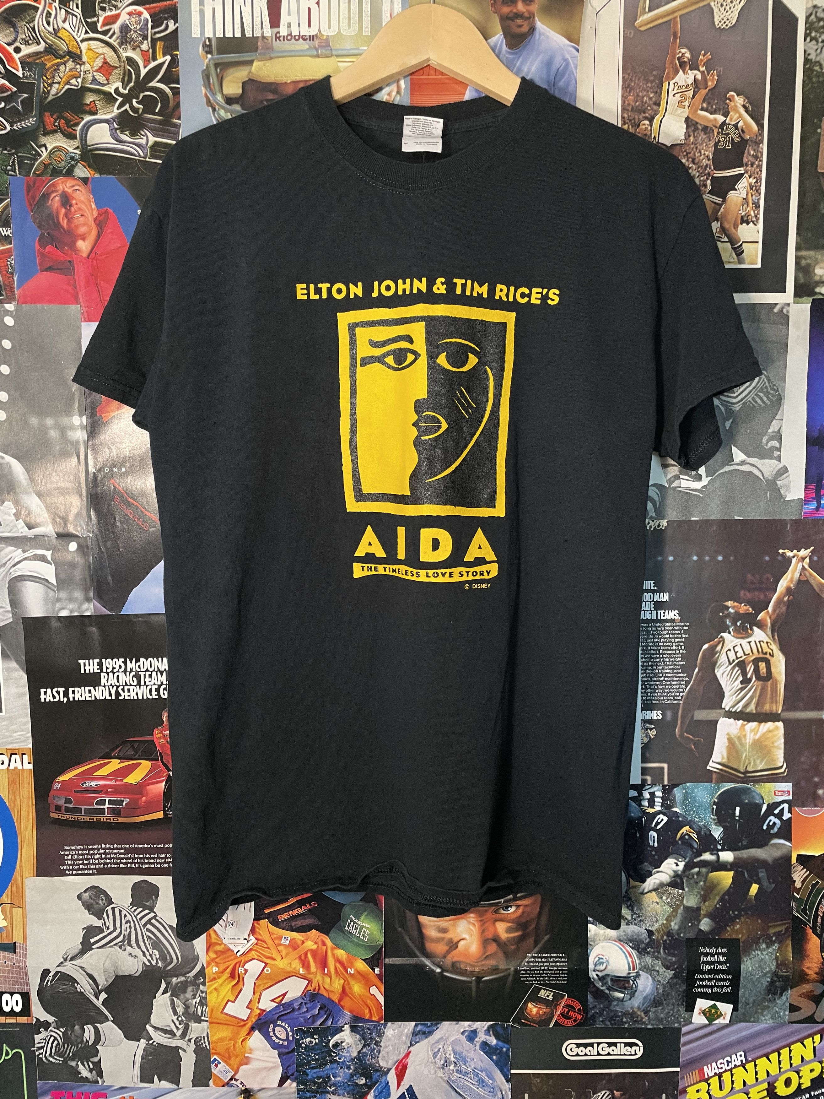 Vintage Elton John's AIDA Crew Tee Size US M / EU 48-50 / 2 - 1 Thumbnail