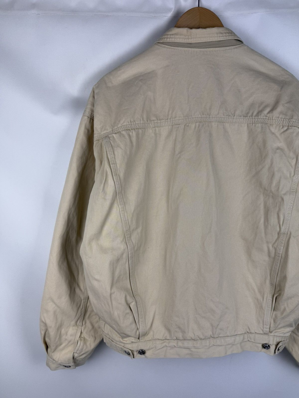 Diesel Diesel Industry Vintage Quilted Lined Trucker Jacket Size XL Size US XL / EU 56 / 4 - 19 Thumbnail