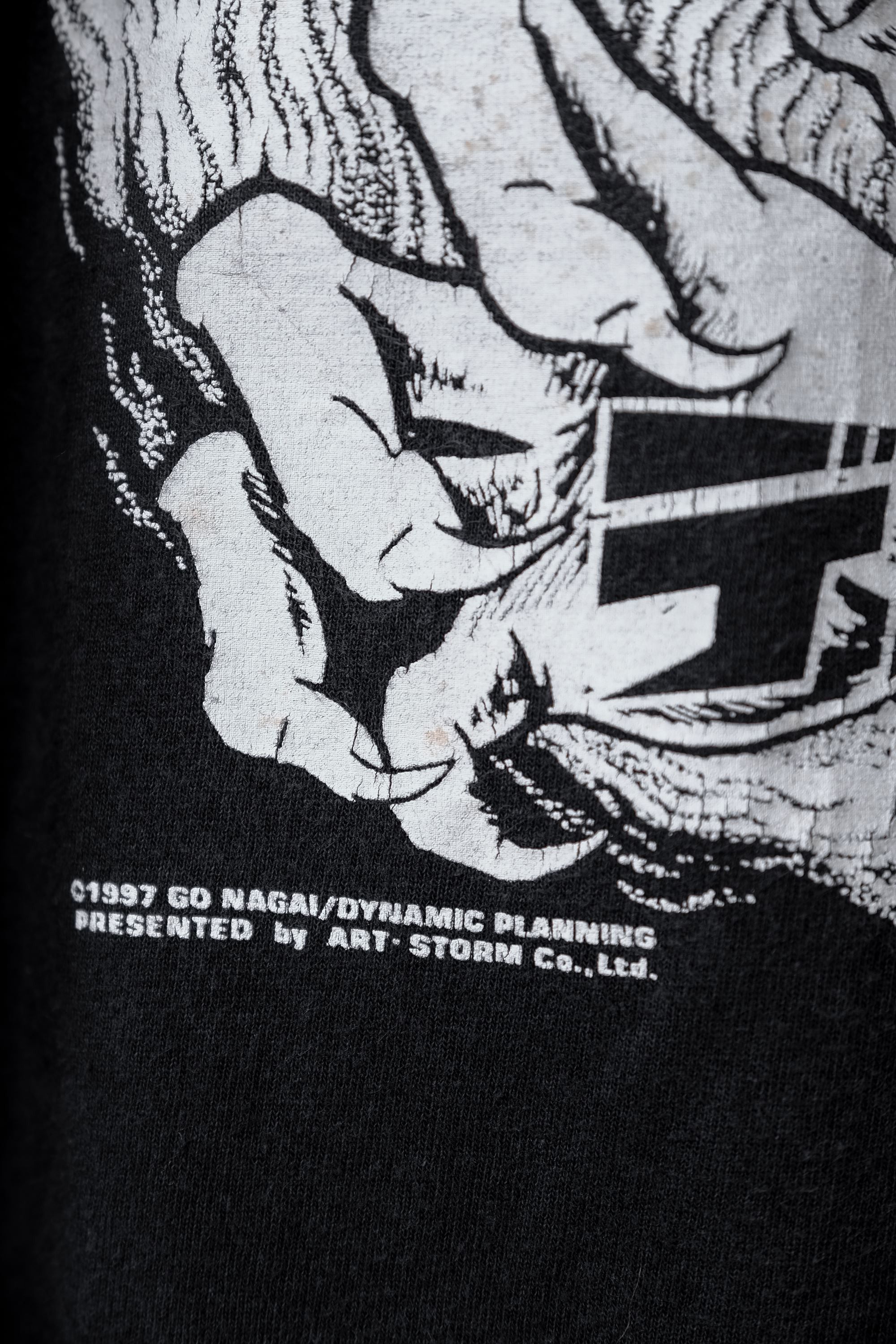 Vintage 1997 DevilMan by GO NAGAI/DINAMIC PLANNING Manga Tee Size US M / EU 48-50 / 2 - 3 Thumbnail