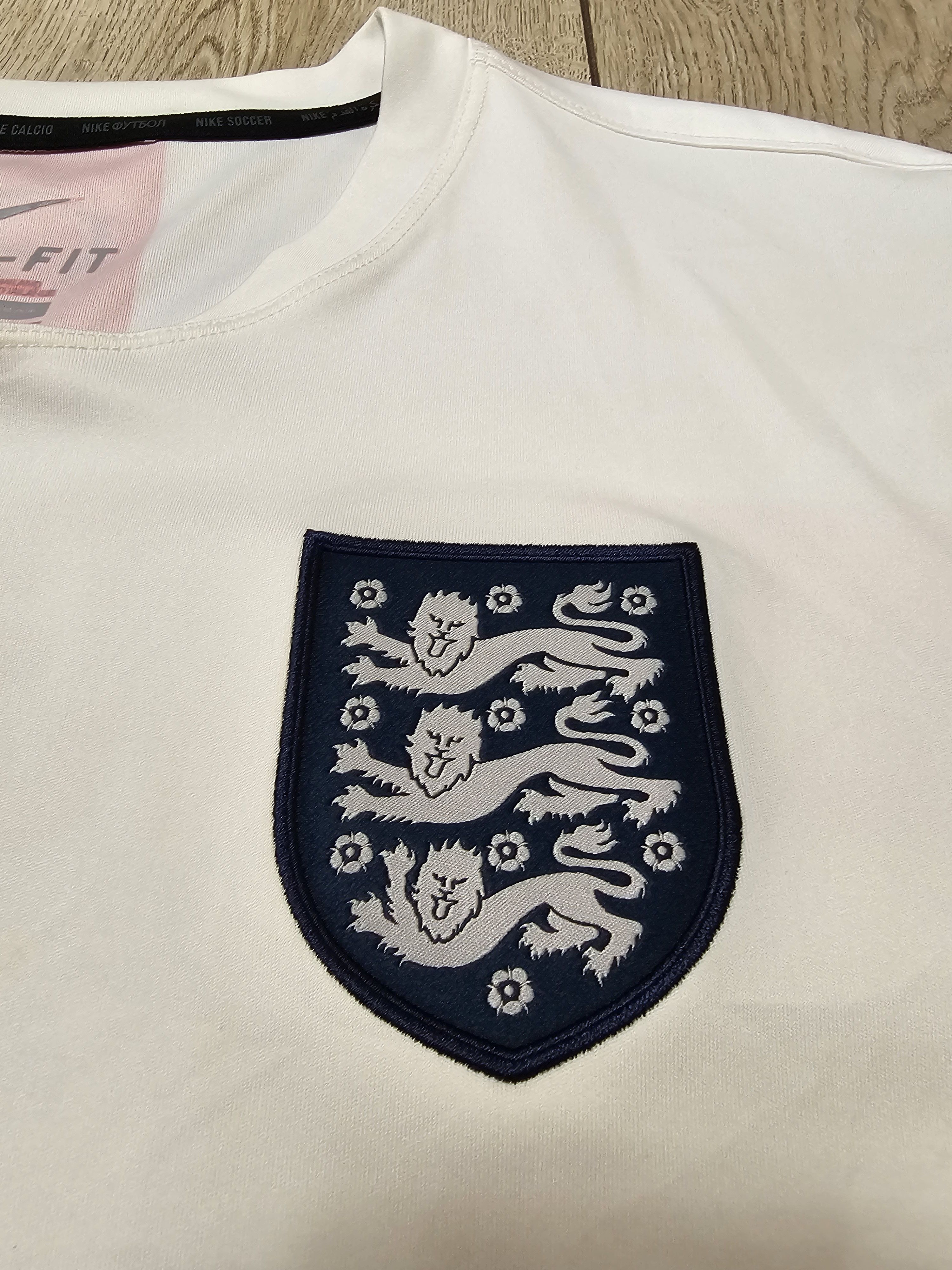 Nike ENGLAND 2014 TRAINING FOOTBALL SHIRT SOCCER JERSEY Size US XL / EU 56 / 4 - 4 Thumbnail