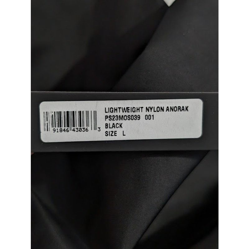 Amiri o1rshd1 Light Weight Nylon Anorak Jacket in Black Size US L / EU 52-54 / 3 - 17 Thumbnail