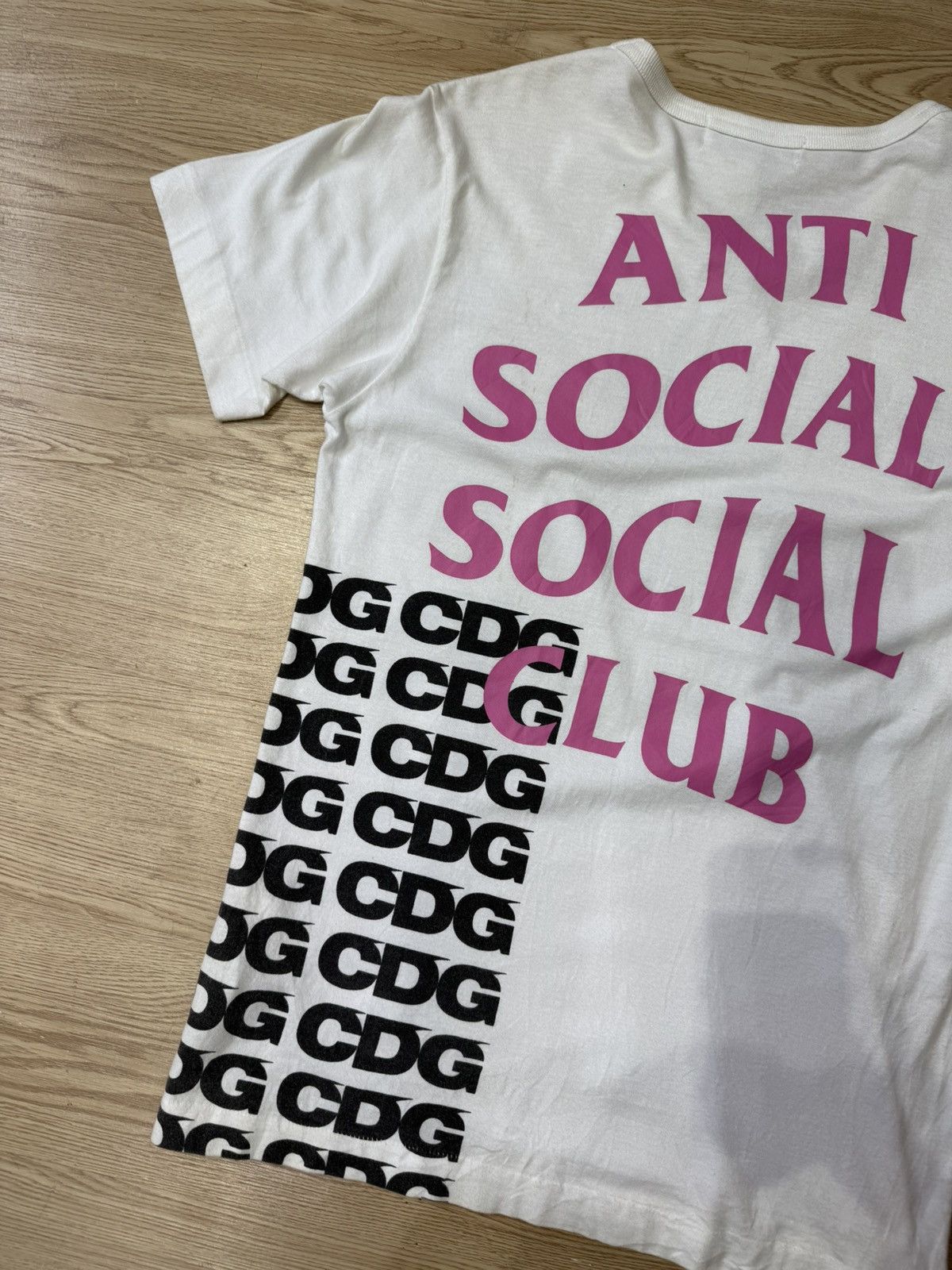 Comme des Garcons 90’s CDG X ANTI SOCIAL SOCIAL CLUB RARE MULTILOGO Y2KTSHIRT Size US M / EU 48-50 / 2 - 6 Thumbnail