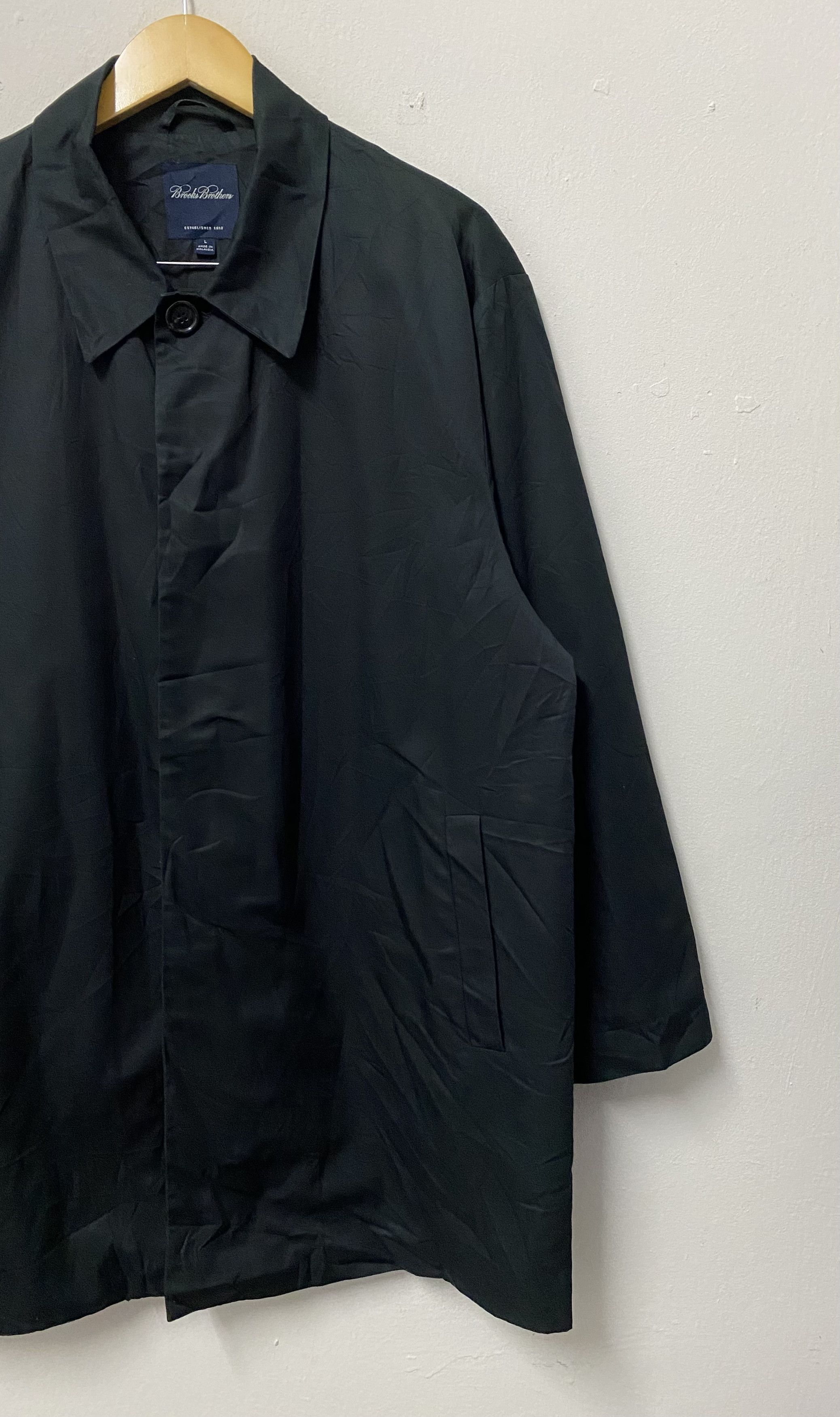Brooks Brothers Brooks Brothers Minimalist Trench Coat Jacket Size Large Size US L / EU 52-54 / 3 - 6 Thumbnail