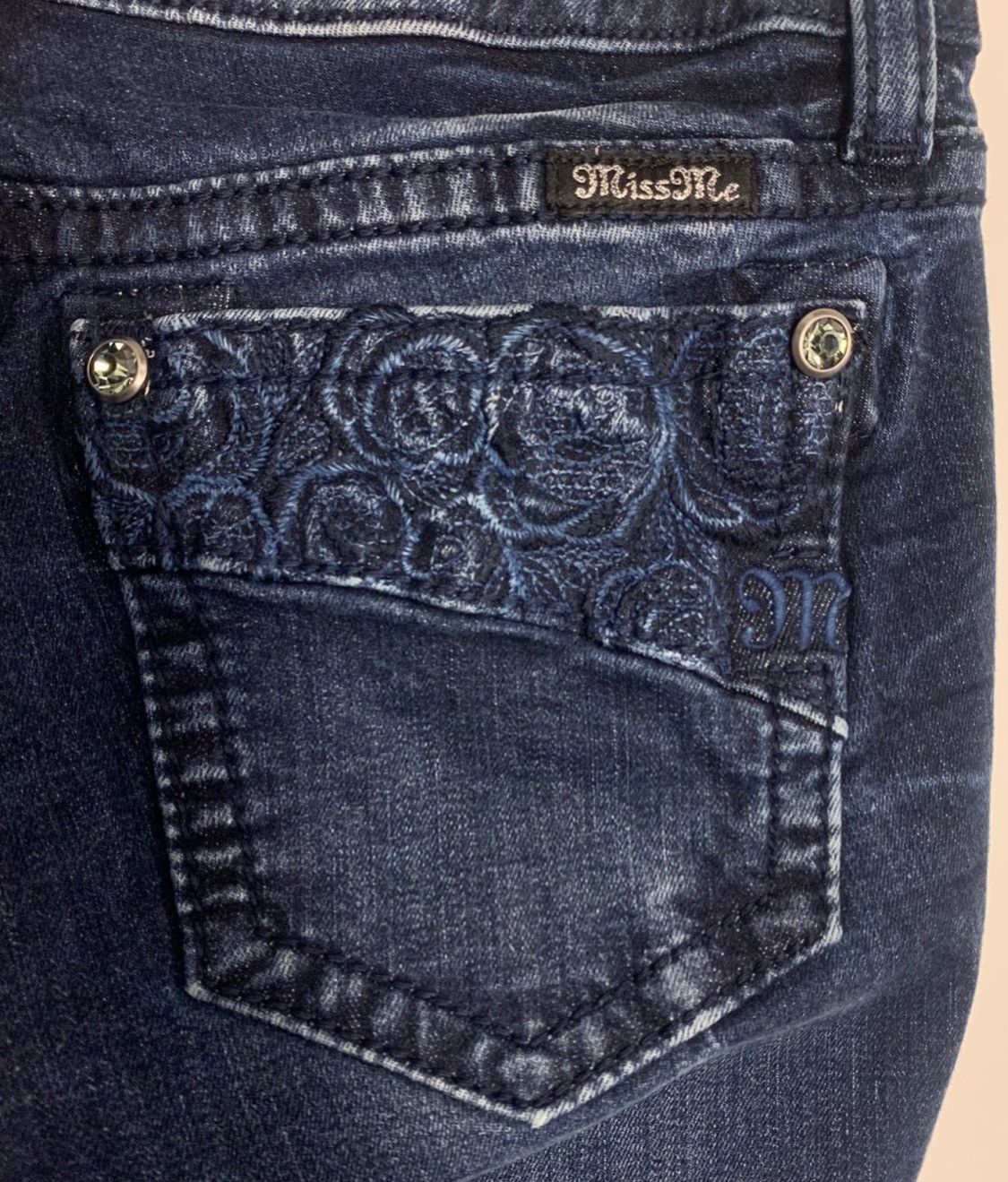 Miss Me Miss Me Signature Cuffed Skinny Jeans Size 26" / US 2 / IT 38 - 6 Thumbnail