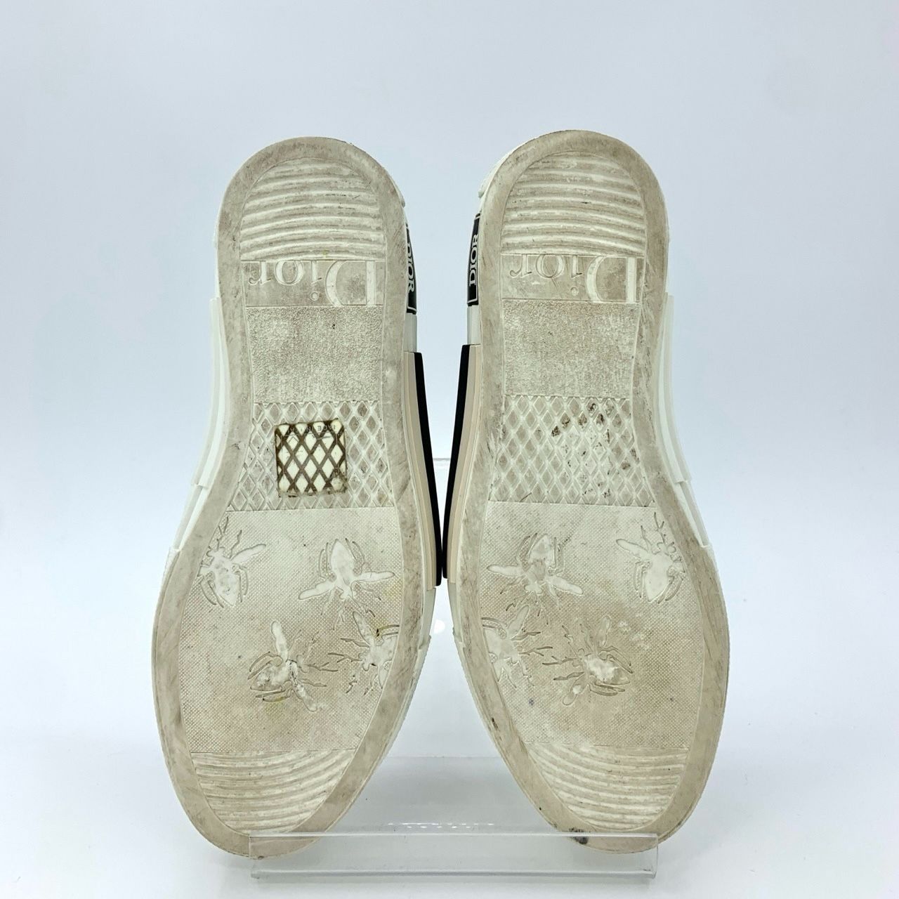 Dior Dior Grade A B23 Logo-Print Yellow & Green Gradient High-Top Size US 9 / IT 39 - 4 Thumbnail