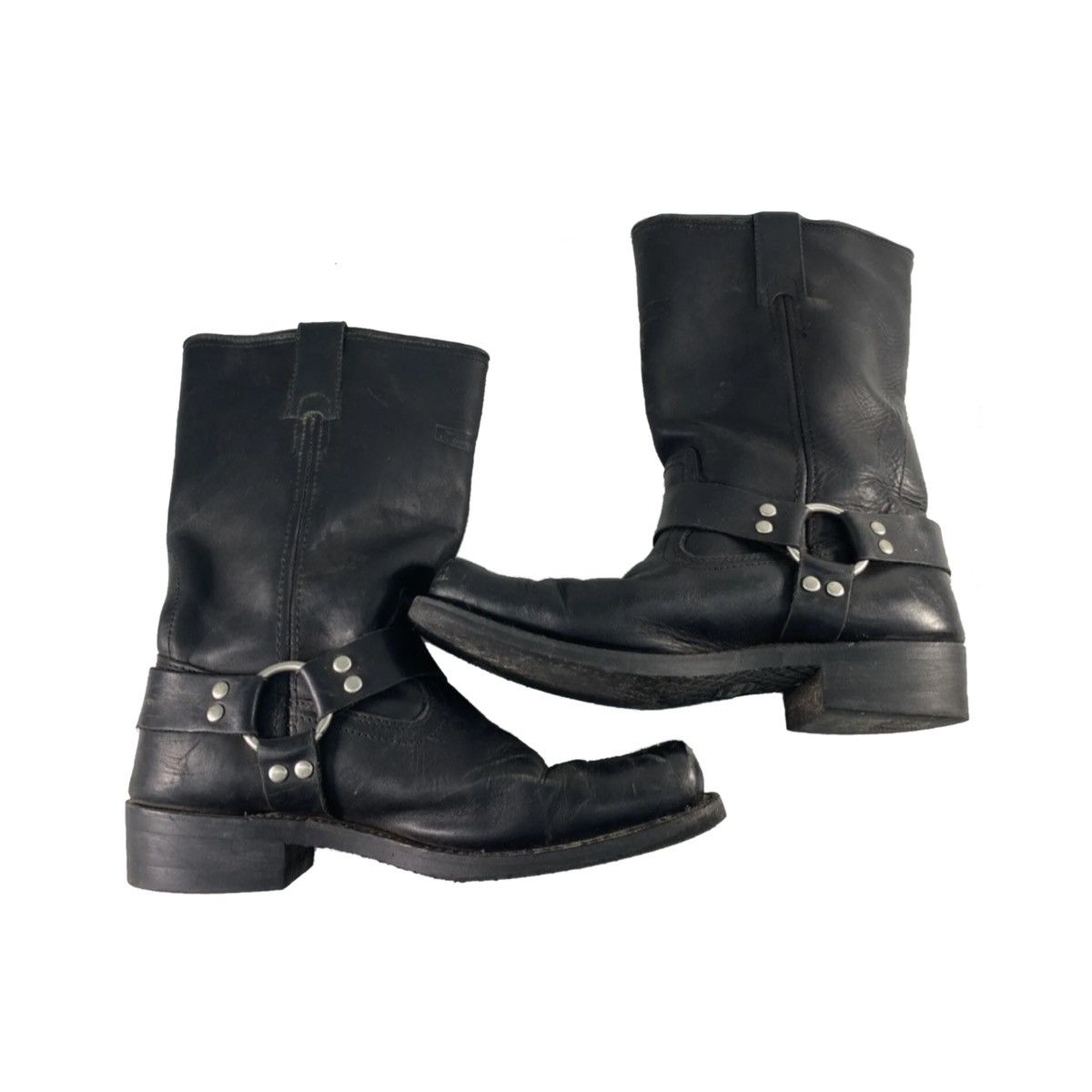 Cowboy Equipment × Vintage × Xelement ★ X-Element, Harness Engineer Boots Size US 11.5 / EU 44-45 - 4 Thumbnail