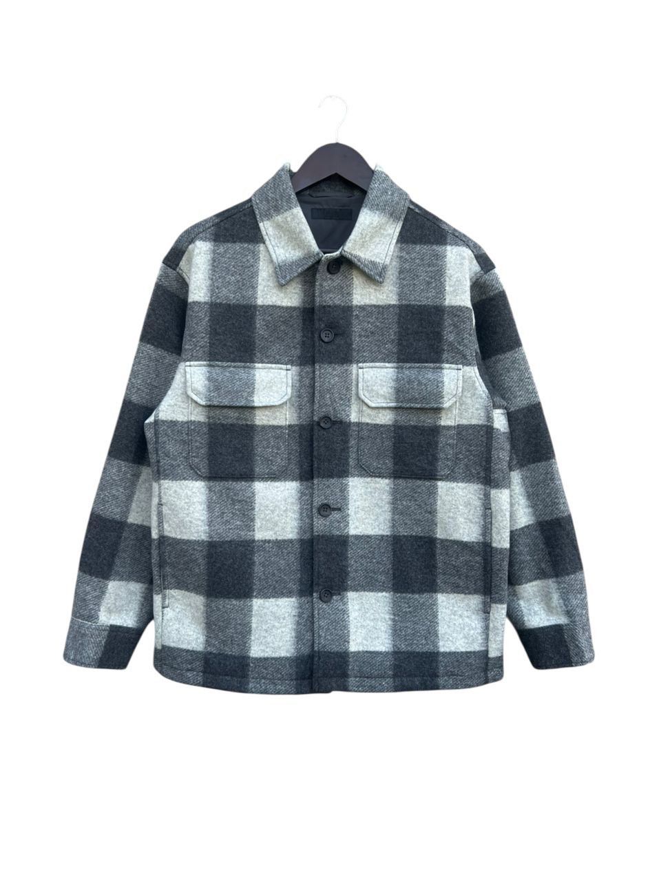 Japanese Brand Japanese Brand Uniqlo Wool Plaid Tartan Jacket Size US M / EU 48-50 / 2 - 1 Thumbnail