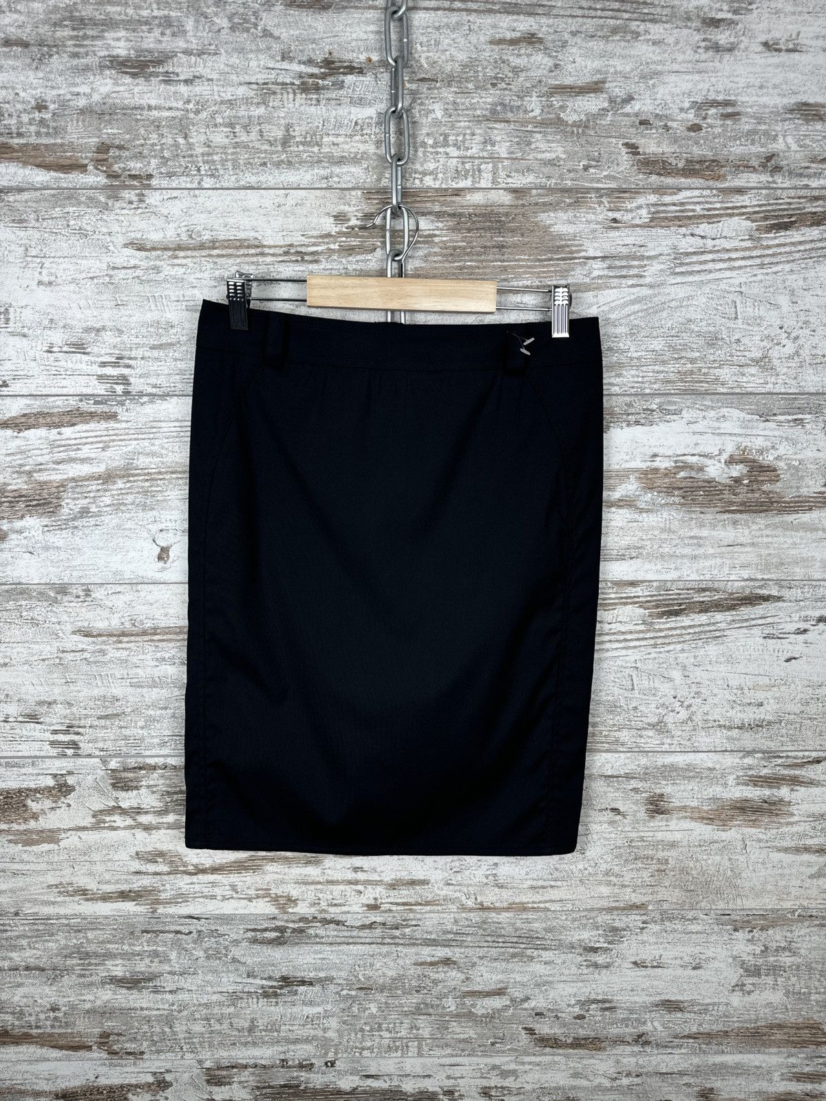 Gucci Women’s Gucci Skirt black luxury vintage Lana wool Size M / US 6-8 / IT 42-44 - 1 Thumbnail