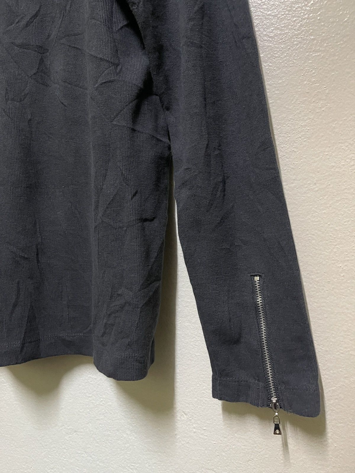 Japanese Brand Semantic Design Sensation Zipper Long Sleeve Size US M / EU 48-50 / 2 - 12 Thumbnail
