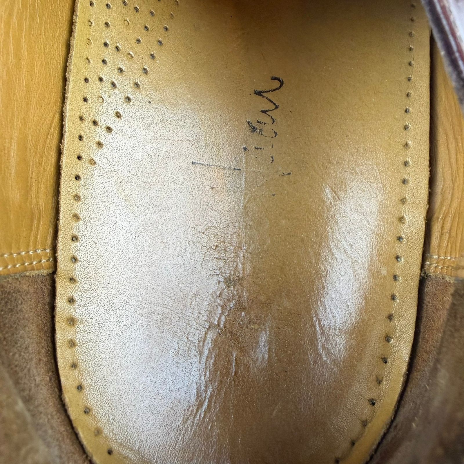 Cole Haan Cole Haan Men's 10.5D Brown Oxford Dress Shoes Size US 10.5 / EU 43-44 - 6 Thumbnail