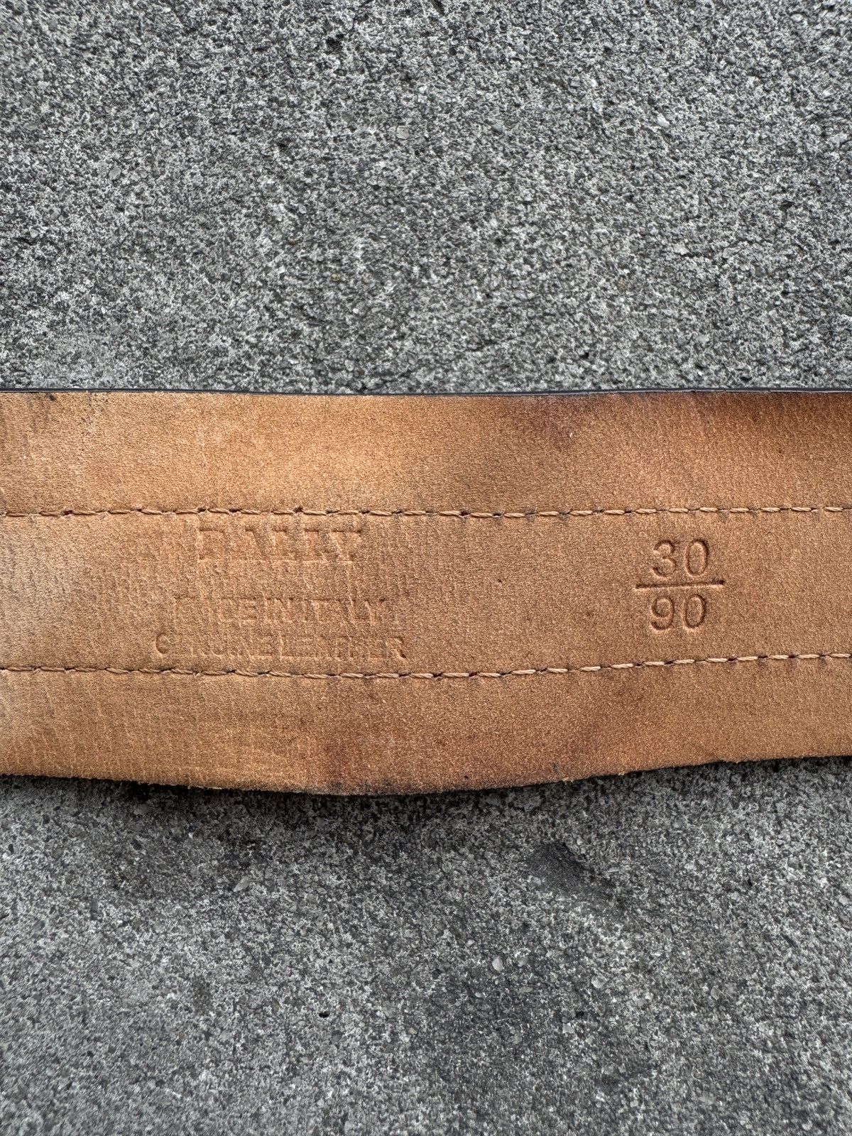Bally Vtg Bally Leather Belt Size ONE SIZE - 8 Thumbnail
