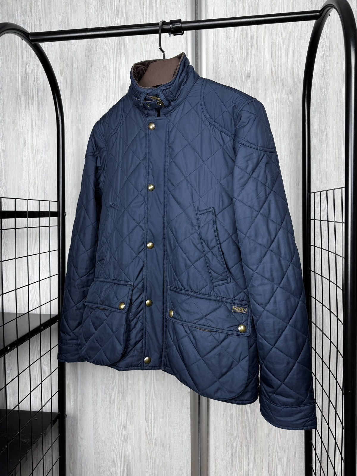 Polo Ralph Lauren Polo Ralph Lauren Cadwell Quilted Bomber Navy Jacket size L Size US L / EU 52-54 / 3 - 5 Thumbnail