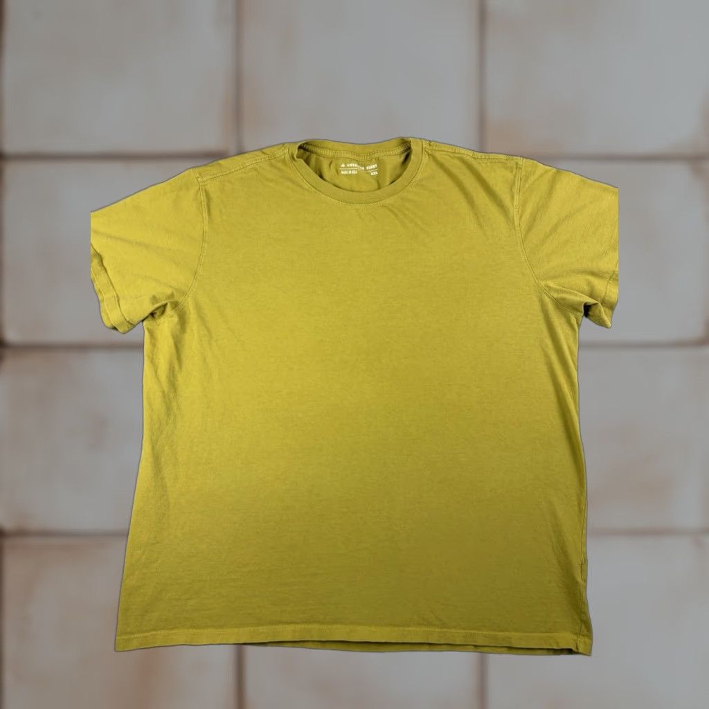 Vintage American Giant T-Shirt Men 2XL Green Short Sleeve Cotton USA Made Crew Neck Solid Vintage? No (based on original) Size US XXL / EU 58 / 5 - 1 Thumbnail
