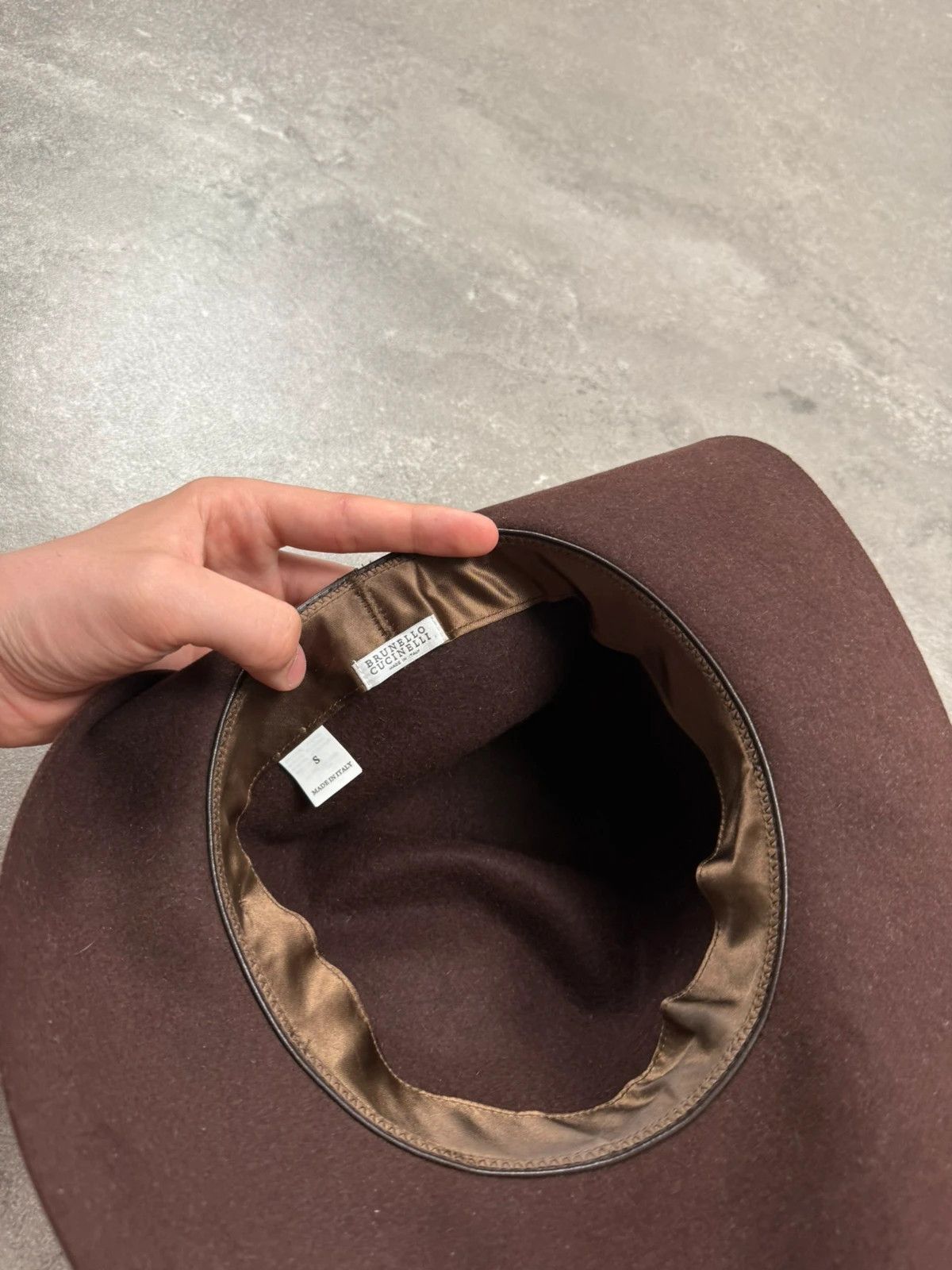 Brunello Cucinelli Brunello Cucinelli hat vintage old money rétro 90s Size ONE SIZE - 5 Thumbnail