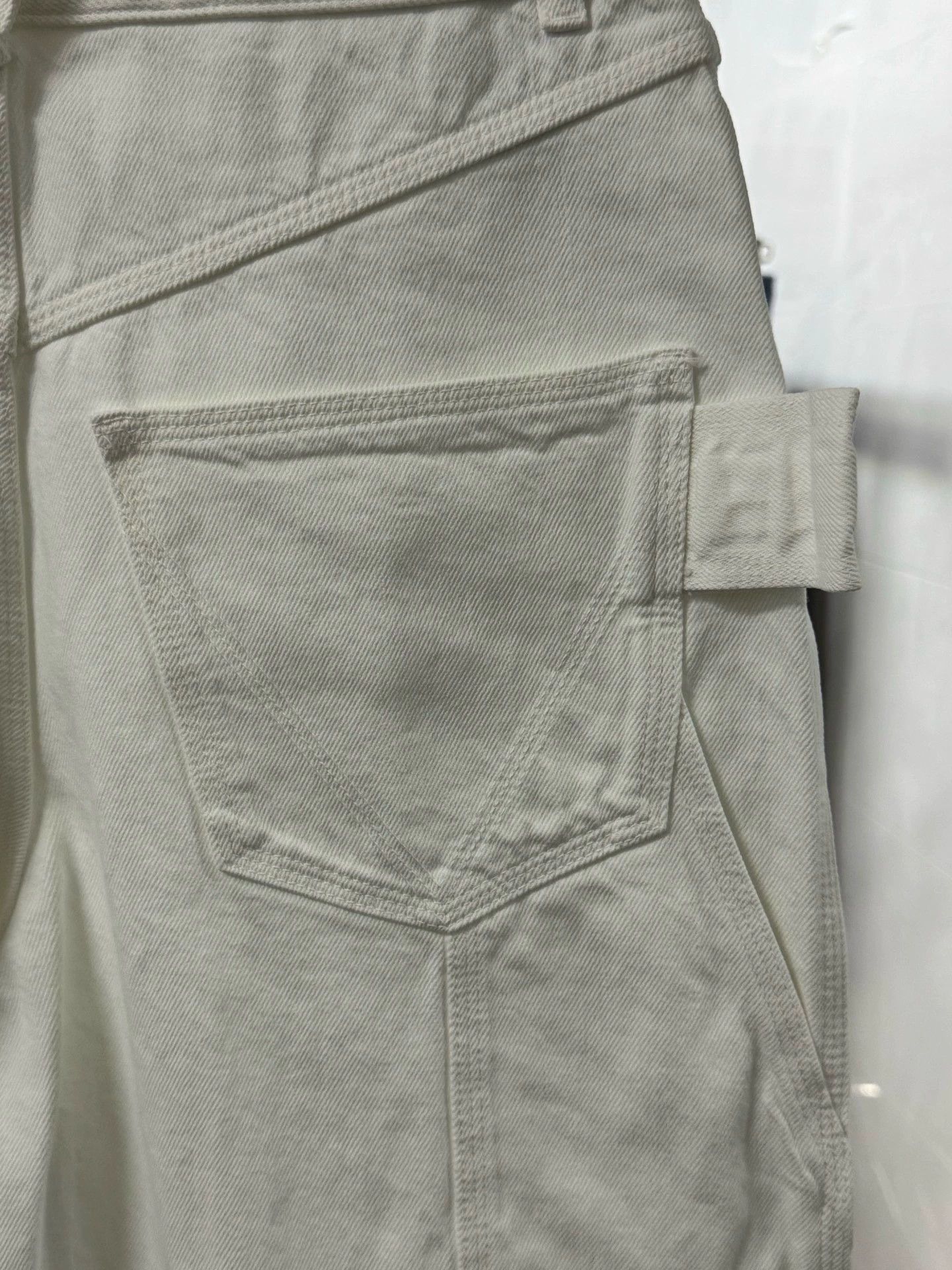 Bottega Veneta Bottega Veneta Men's White Denim Pants Size US 30 / EU 46 - 6 Thumbnail
