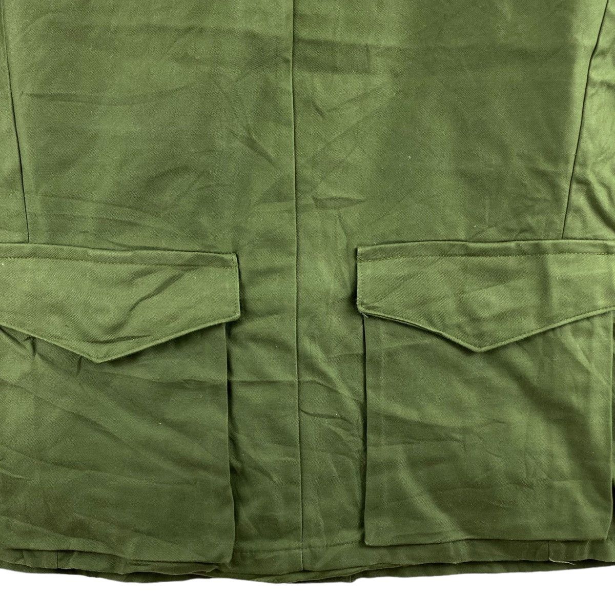 Vintage Vintage 70s 1971 Military C52 Swedish Army Soldier Jacket Size US XL / EU 56 / 4 - 5 Thumbnail