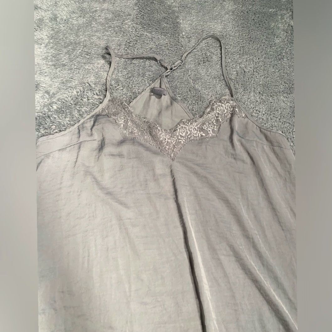 Vintage Aerie Gray Nightgown Slip Dress S Women Regular Size Small Chemise Dress - Gray Slip Nightgown Womens S Size S / US 4 / IT 40 - 4 Thumbnail
